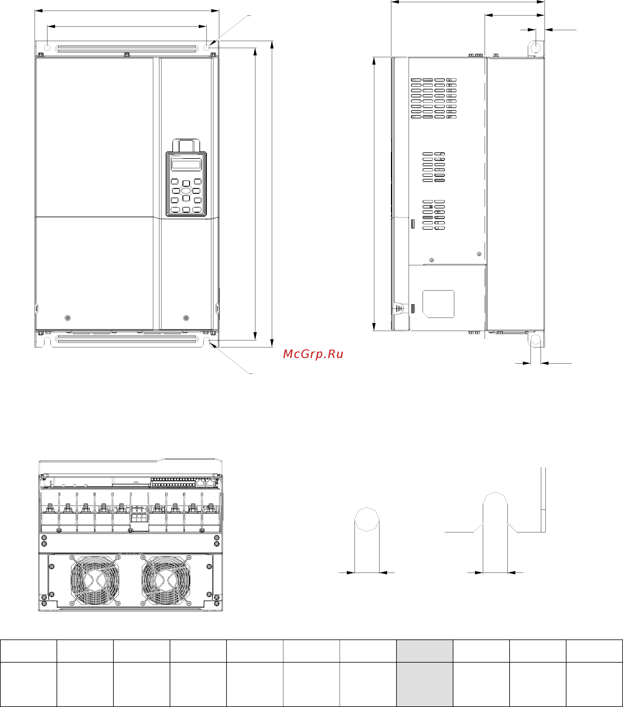 Delta Electronics AFE075A43A [7/131] Frame d d1 afe370a23a afe370a43a afe450a43a afe750a43a
