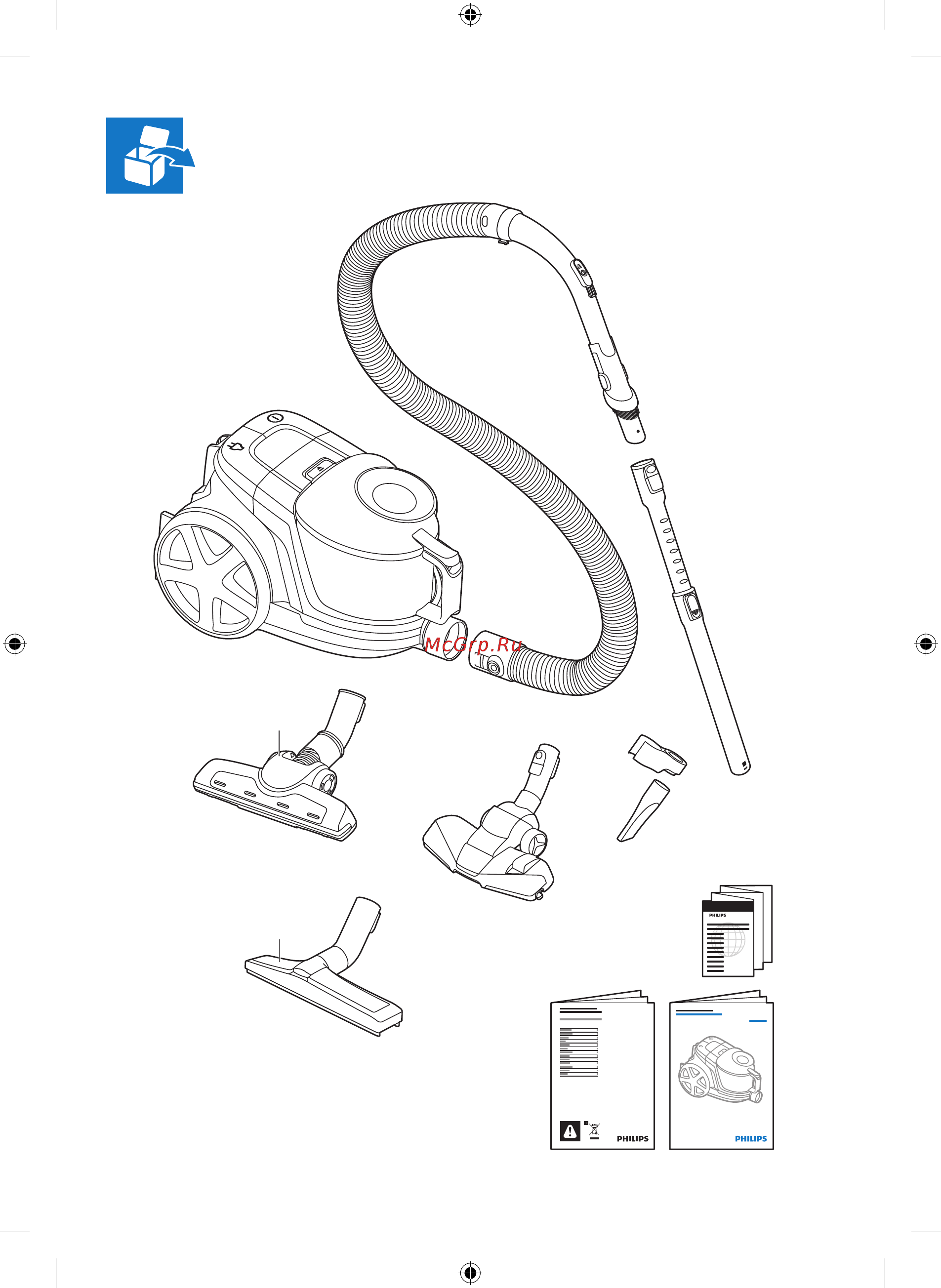 Philips FC9332 Инструкция по эксплуатации онлайн [2/8] 716269