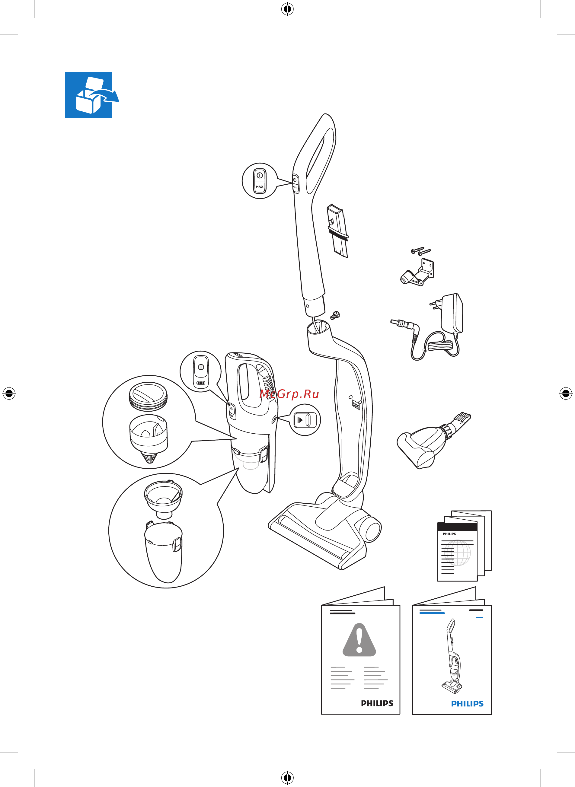 Philips FC6172/01 Инструкция по эксплуатации онлайн [3/12] 399741