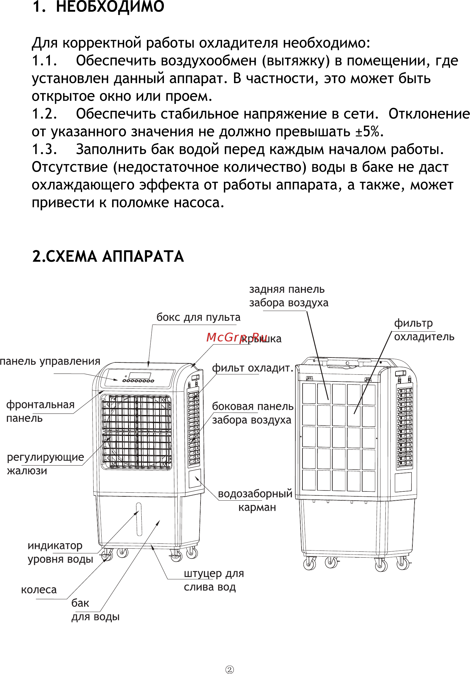 Sabiel MB30 Инструкция по эксплуатации онлайн [4/12] 399782