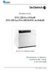 De Dietrich DTG 220-7 Eco.NOx/II Инструкция по эксплуатации