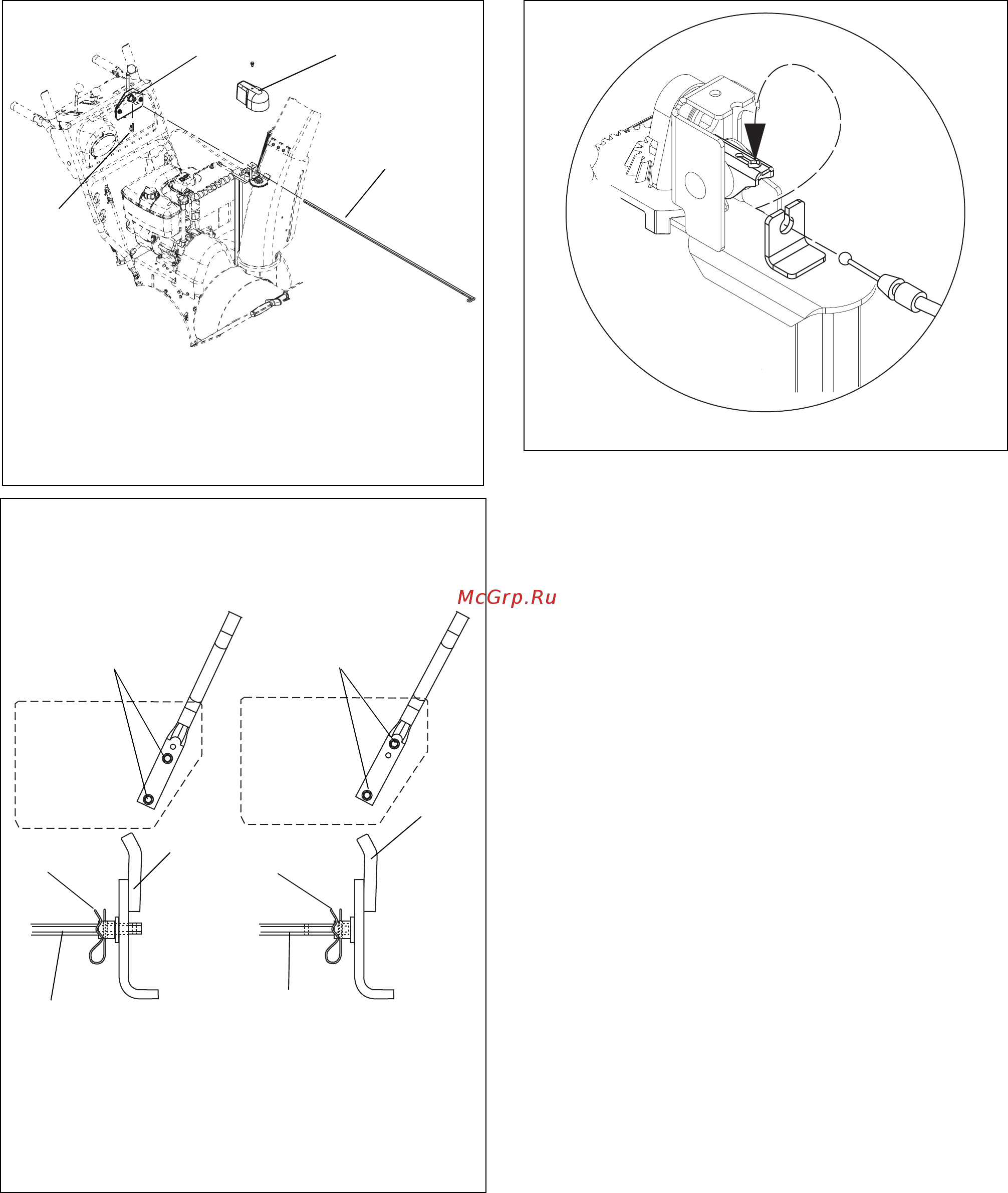 Ariens ST11528LE [13/40] Дистанционное управление отражателем примечание