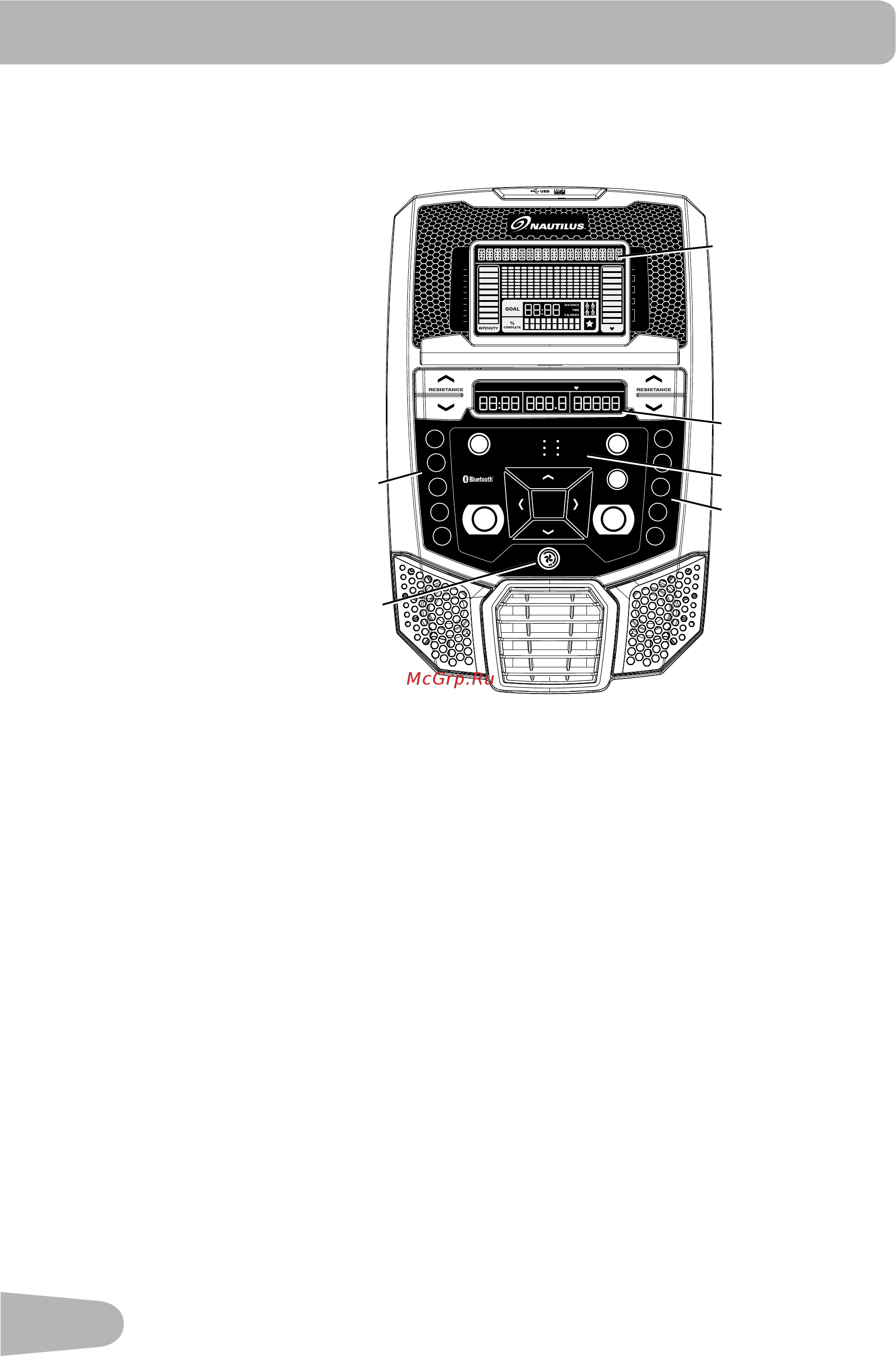 Nautilus R626 [22/44] Функции клавишной панели