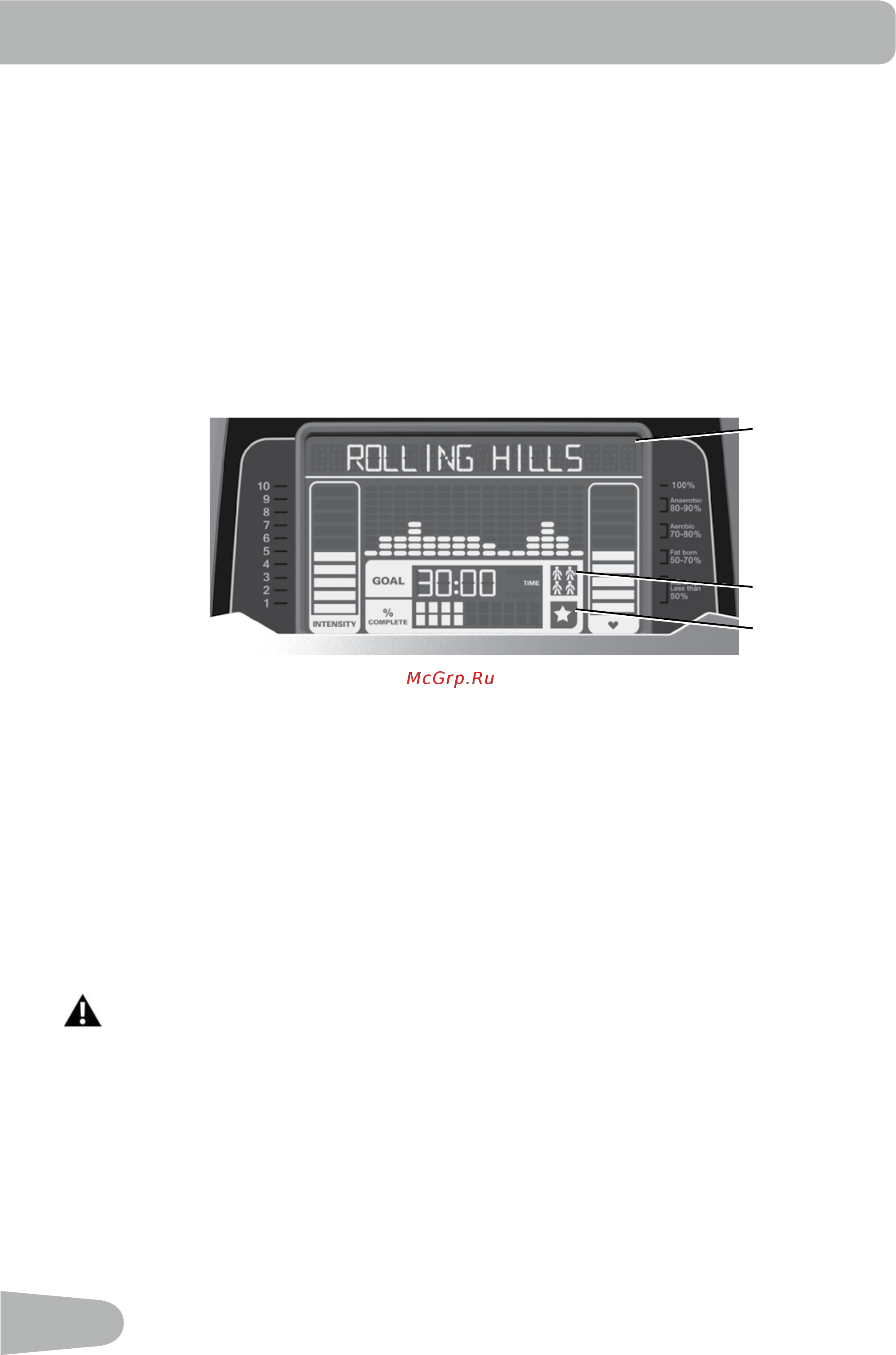 Nautilus U628 [18/44] Дисплей nautilus dual track