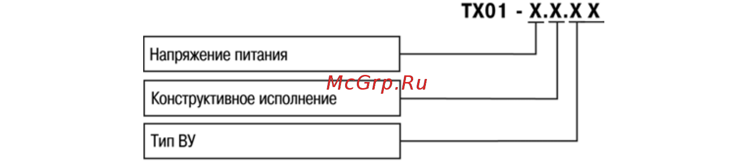Овен ТХ01-RS Руководство по эксплуатации ТХ01 онлайн [3/50] 401433