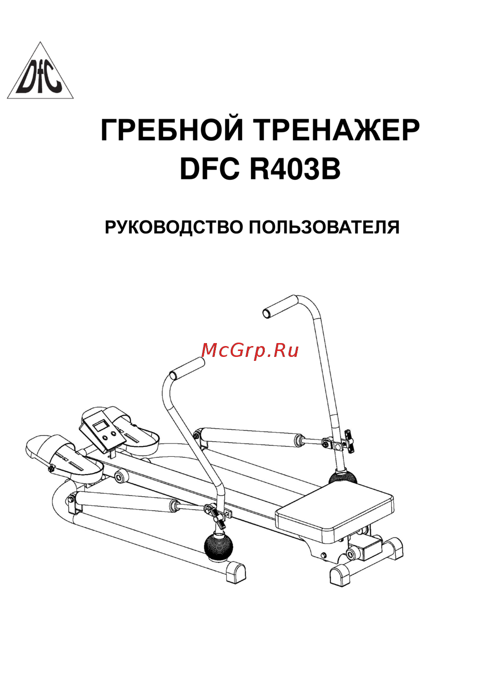 DFC R403B Руководство пользователя