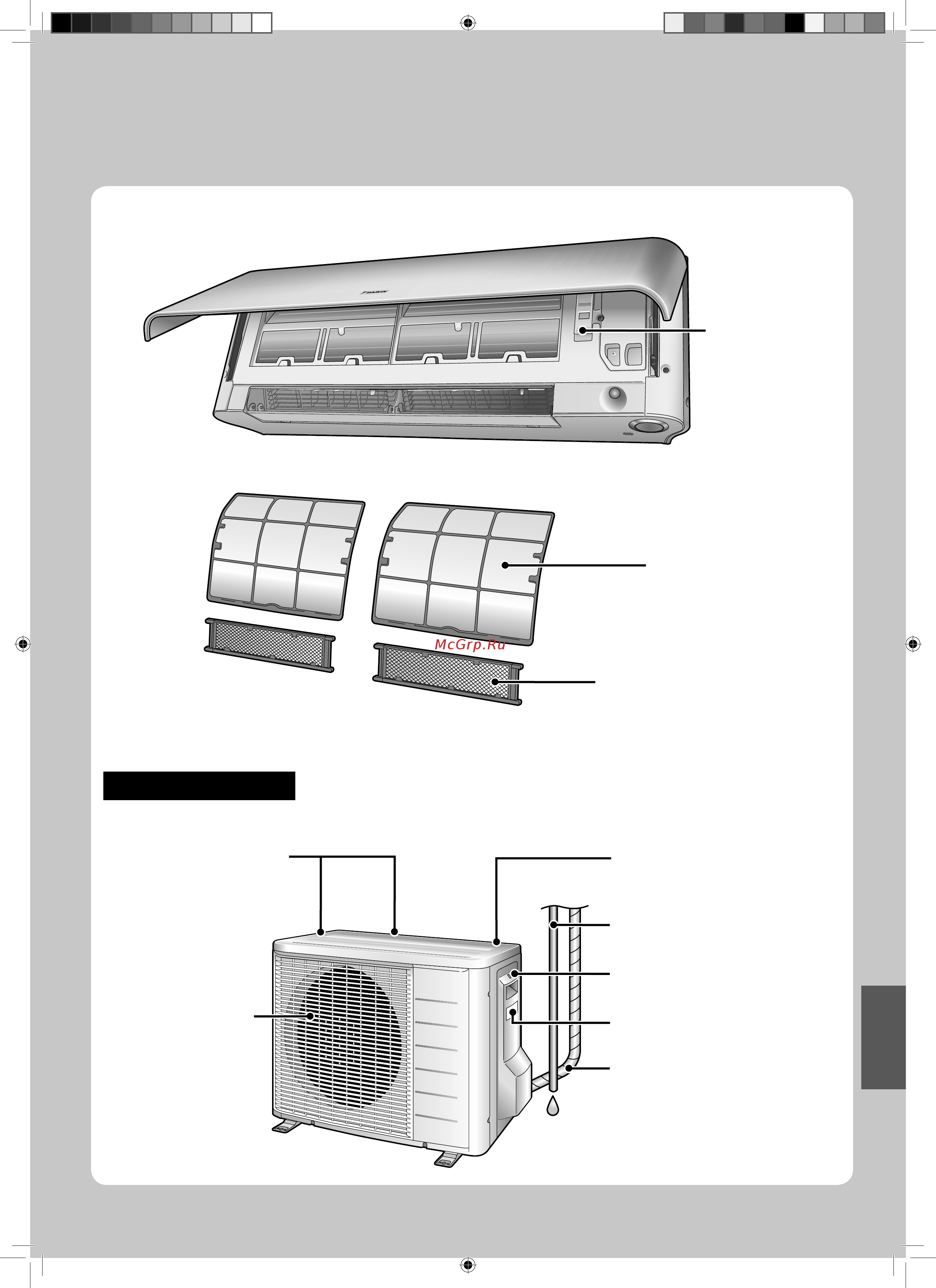 Daikin CTXG50JV1BS [7/44] Наружный блок