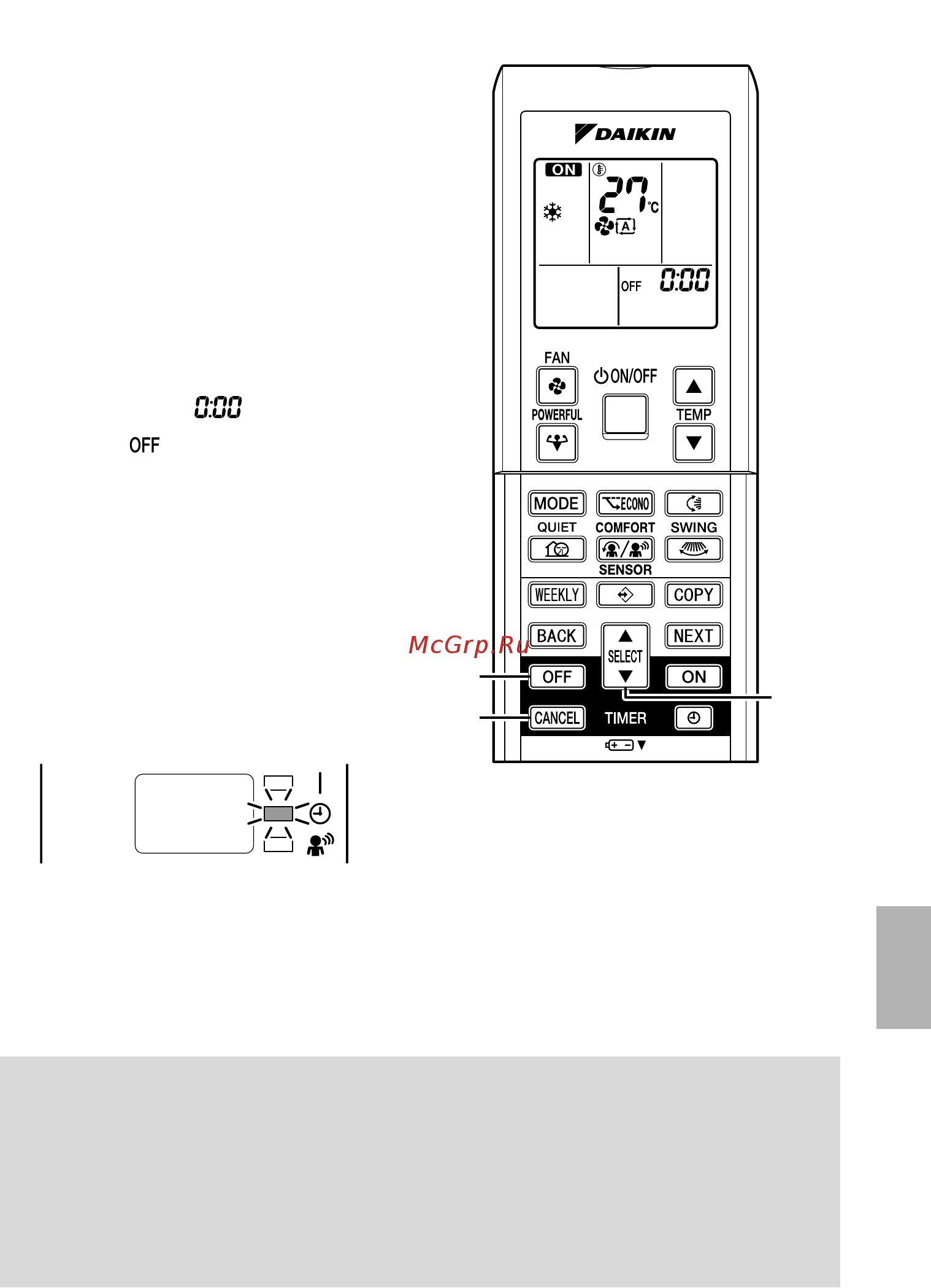 Daikin FTXL20G2V1B [21/35] Рóссêий