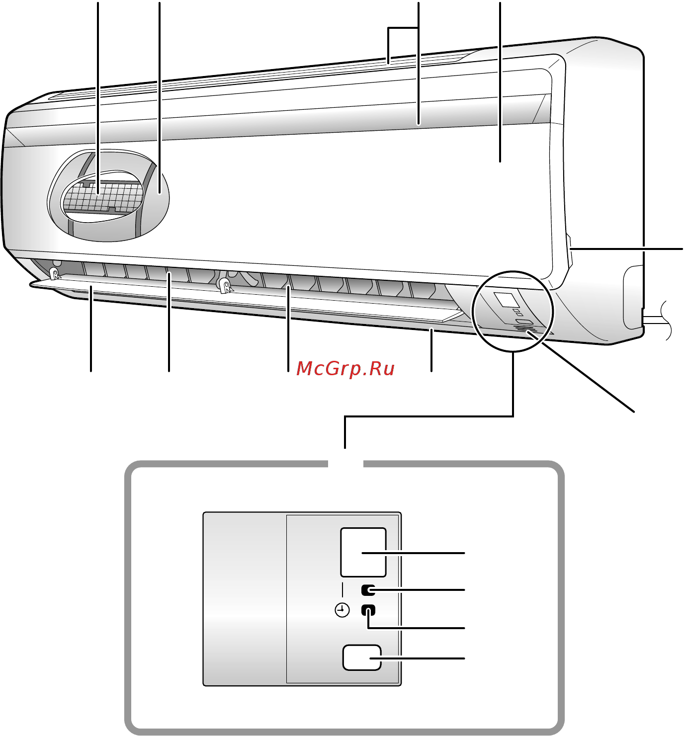 Daikin FTXR28EV1B9 [5/28] Внутренний блок