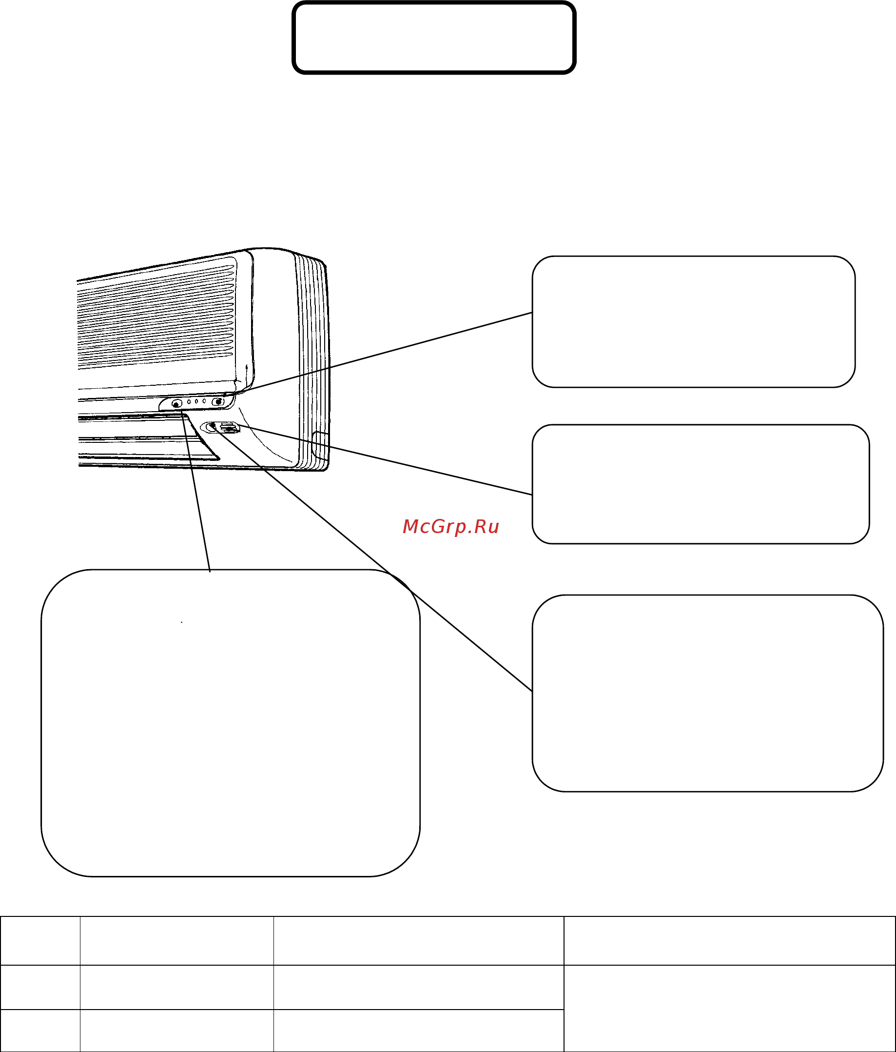 Daikin FTK25JV1NB [8/33] Лицевая панель