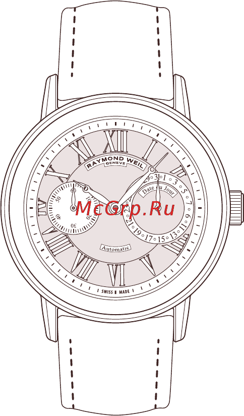 Raymond Weil 2785-BC5-20001 Инструкция по эксплуатации онлайн [36/68] 402621