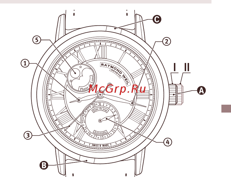 Raymond Weil 2785-BC5-20001 Инструкция по эксплуатации онлайн [44/68] 402621