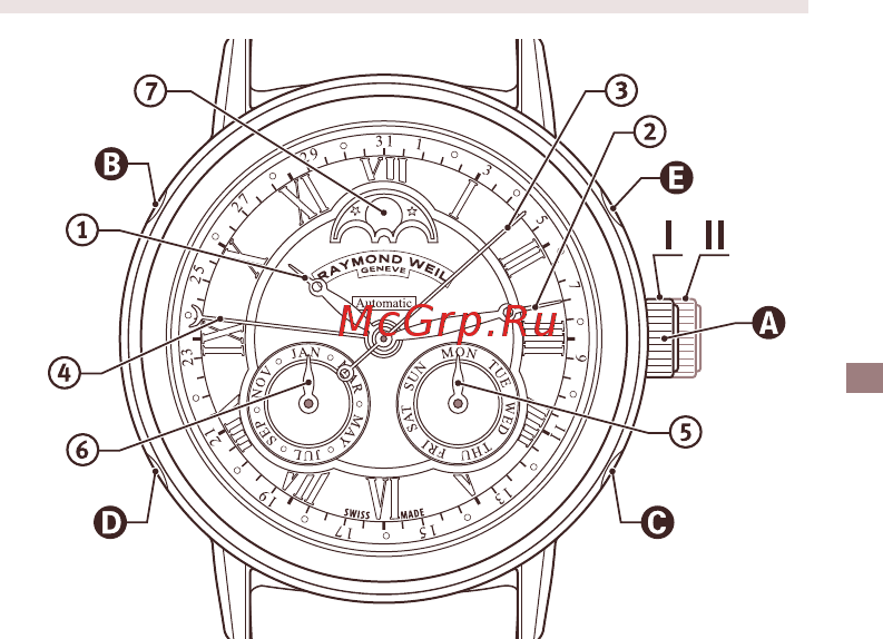 Raymond Weil 8160-RS5-97001 Инструкция по эксплуатации онлайн [48/68] 402785