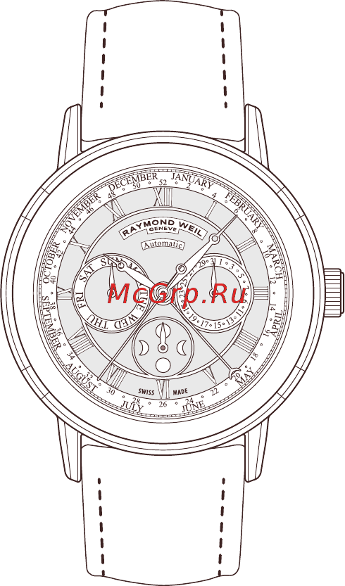 Raymond Weil 2785-BC5-20001 Инструкция по эксплуатации онлайн [54/68] 402621
