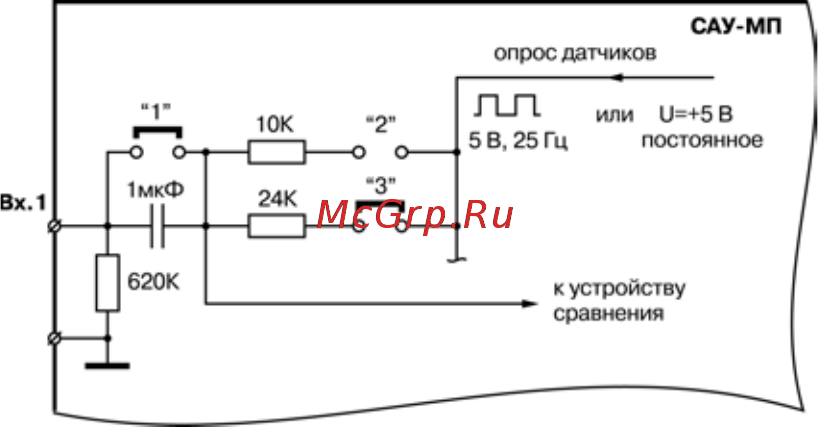 Овен САУ-МП [20/96] Подключение кондуктометрических зондов