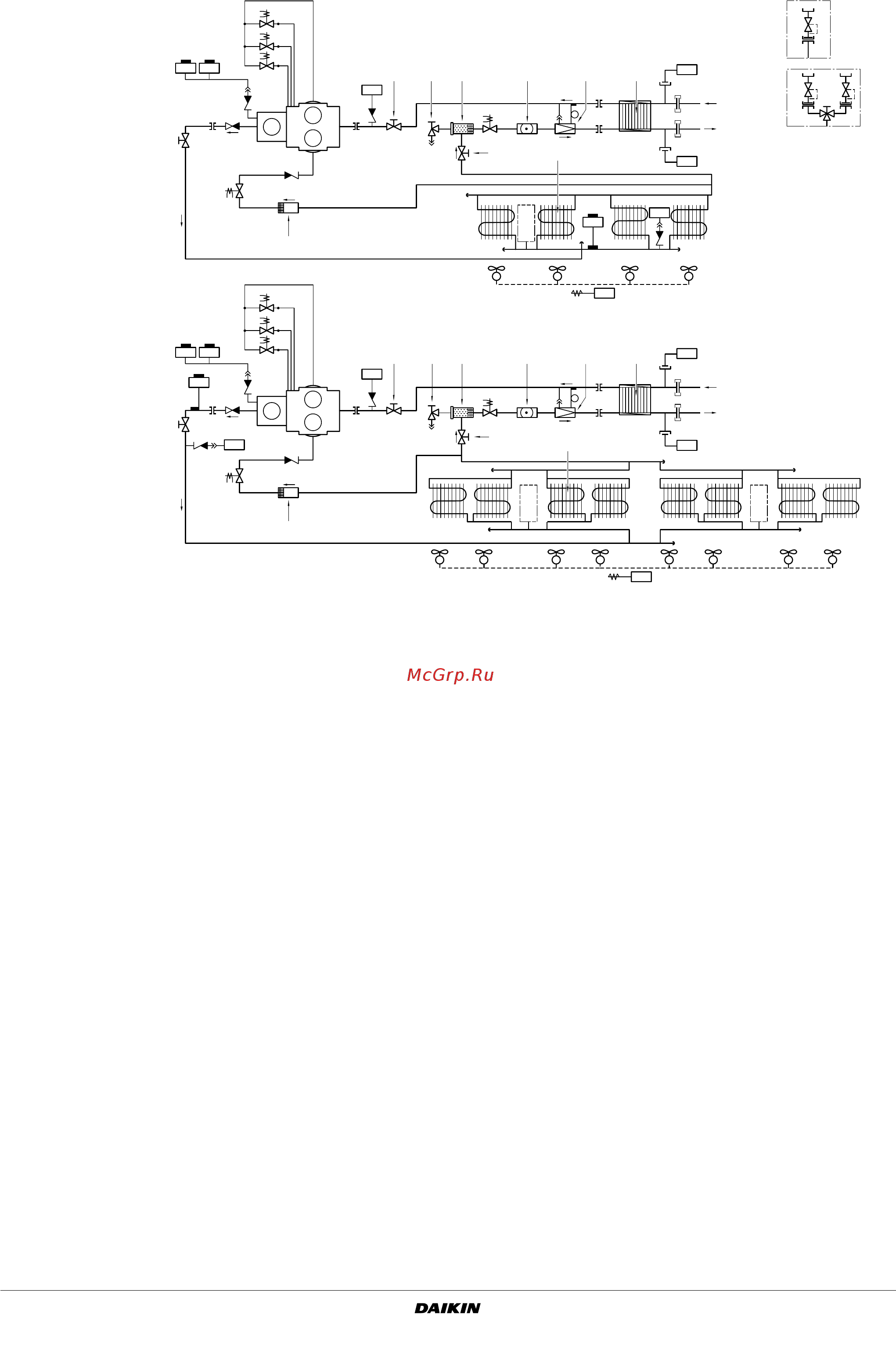 Daikin EUWA(*)60MZSDY1 [4/24] Защитные устройства