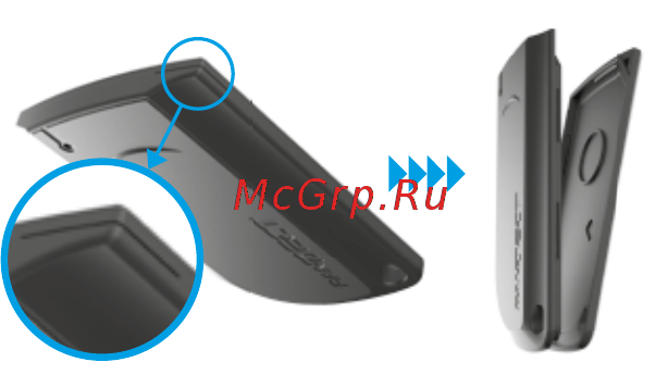 PanDECT X-1900 BT 3G [5/25] Замена элемента питания метки иммобилайзера