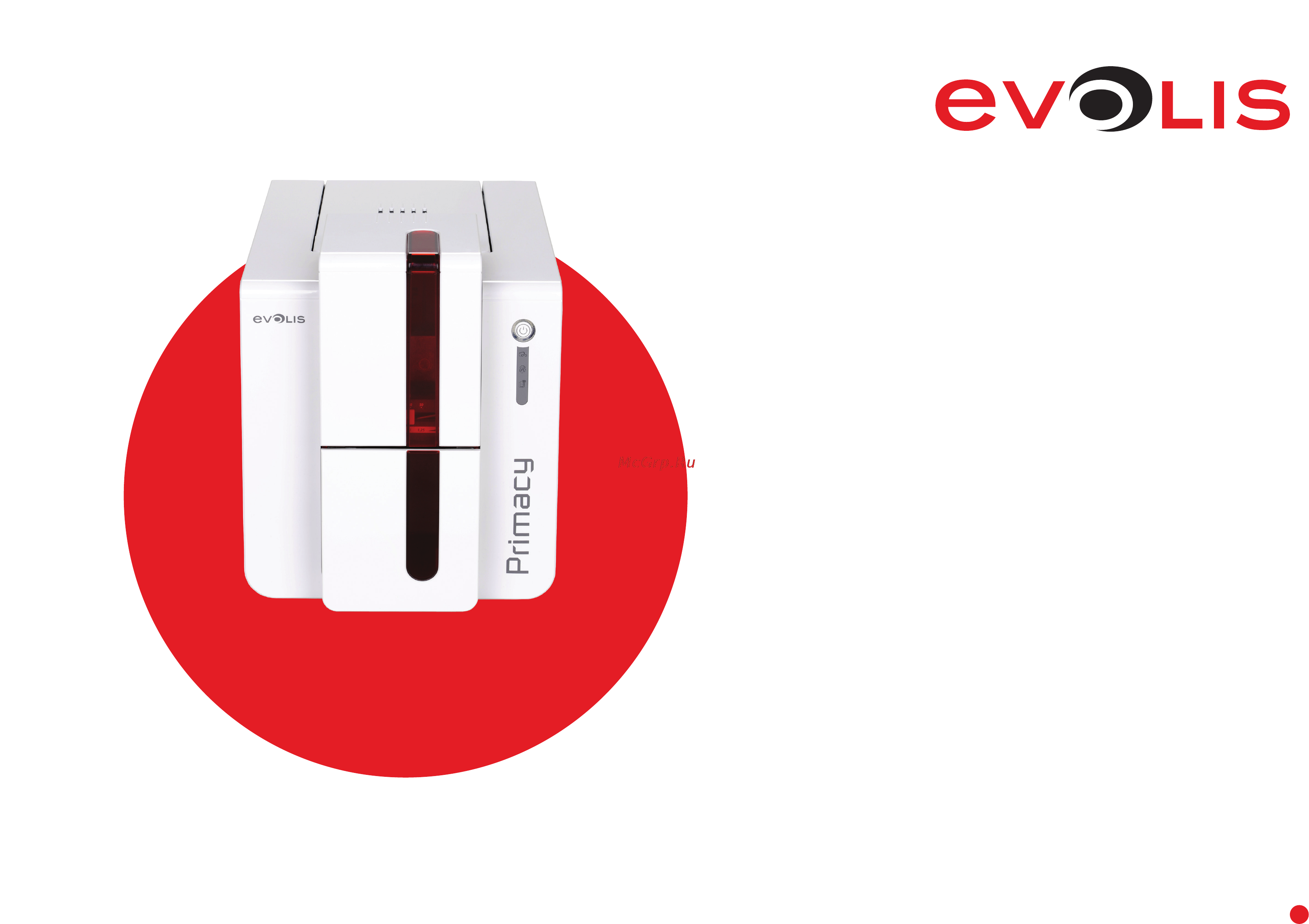 Evolis Primacy Инструкция по эксплуатации онлайн
