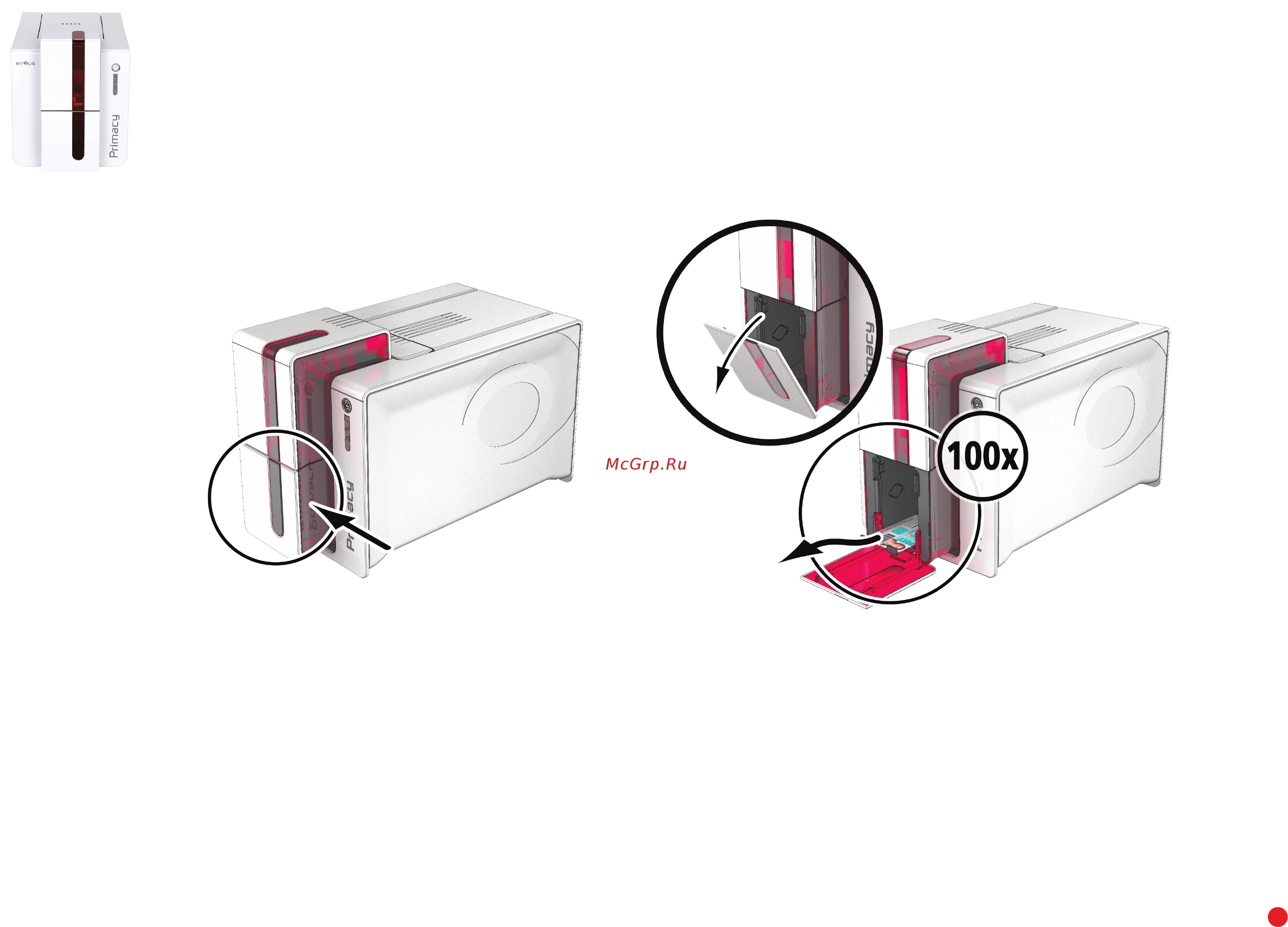 Evolis Primacy [10/63] Извлечение готовых карт