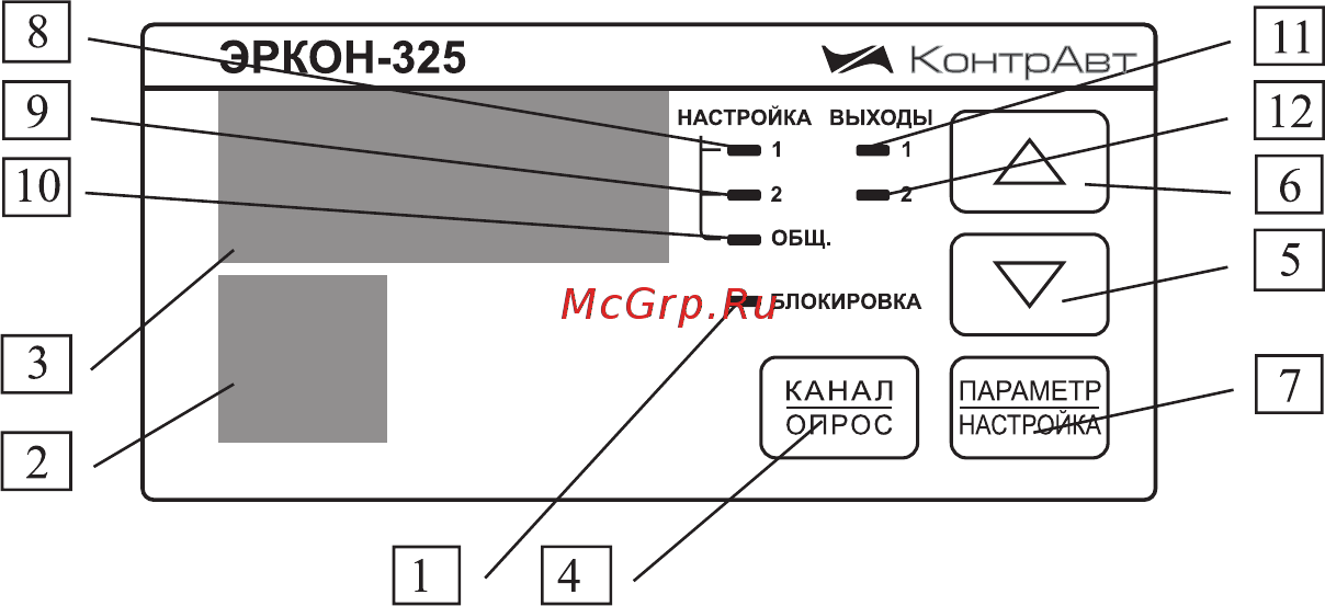Контравт ЭРКОН-325 [12/48] Устройство и работа
