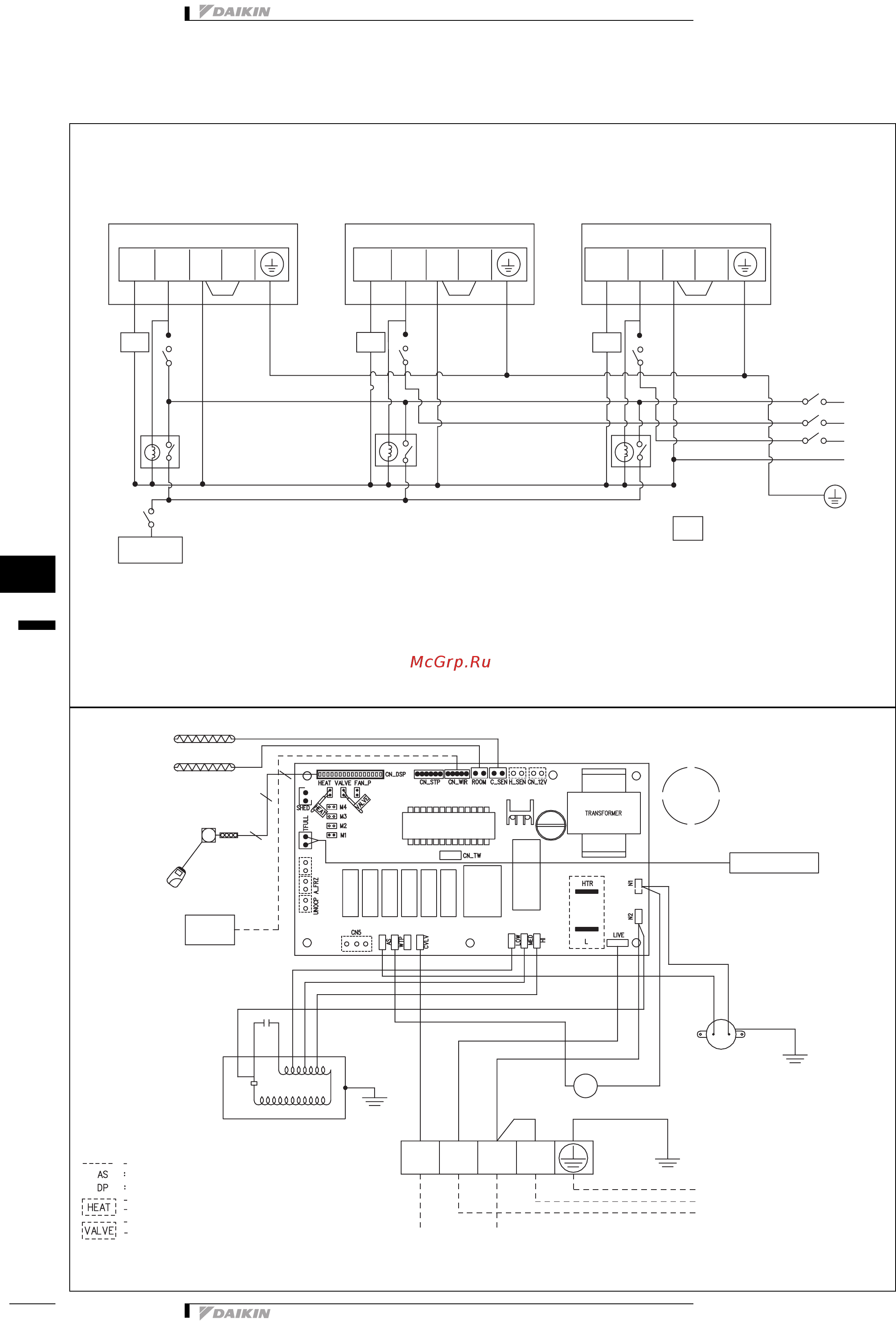 Daikin FWF04AT [145/167] Ходового клапана