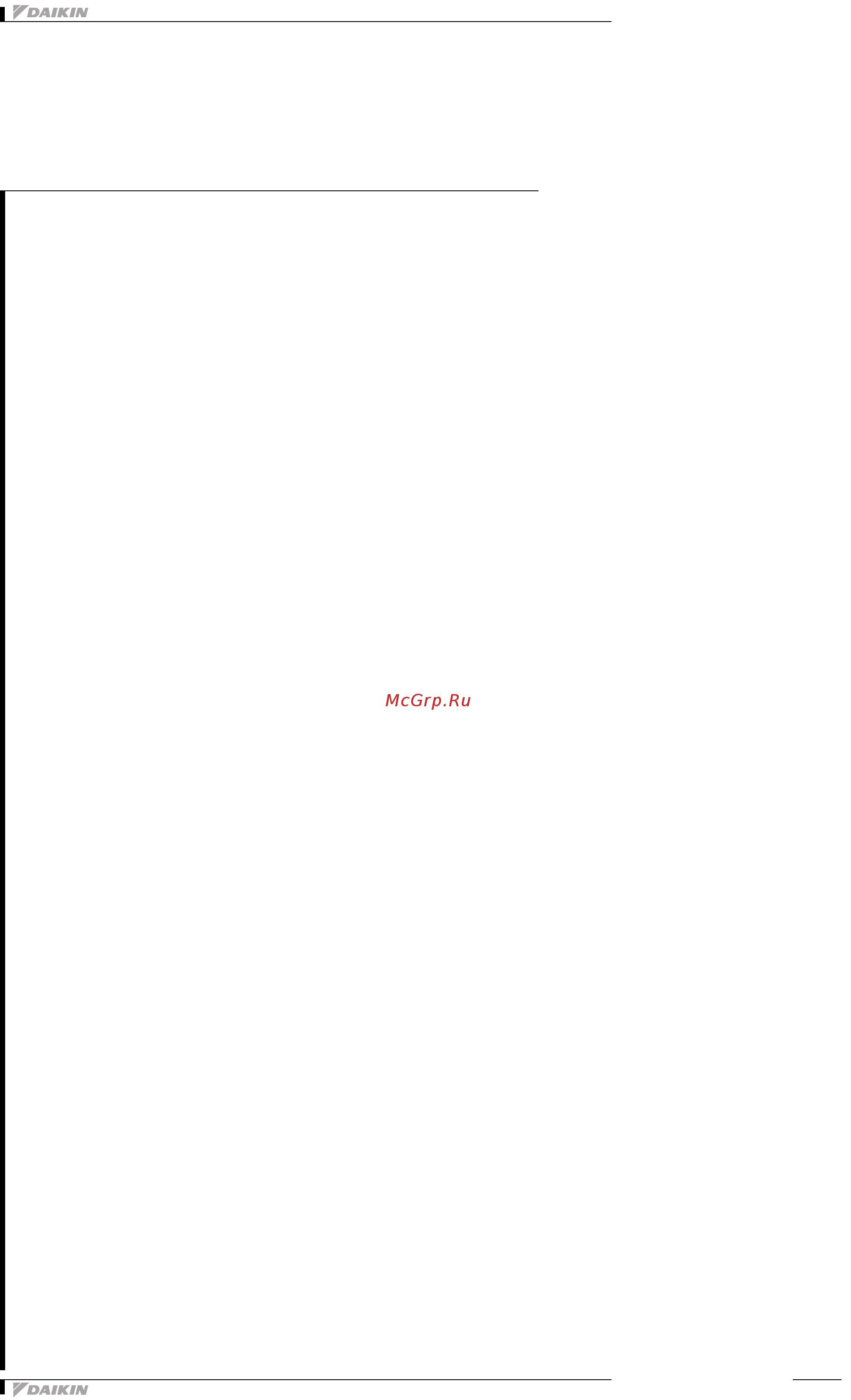 Daikin FWF04AT [5/19] Table of contents fwf