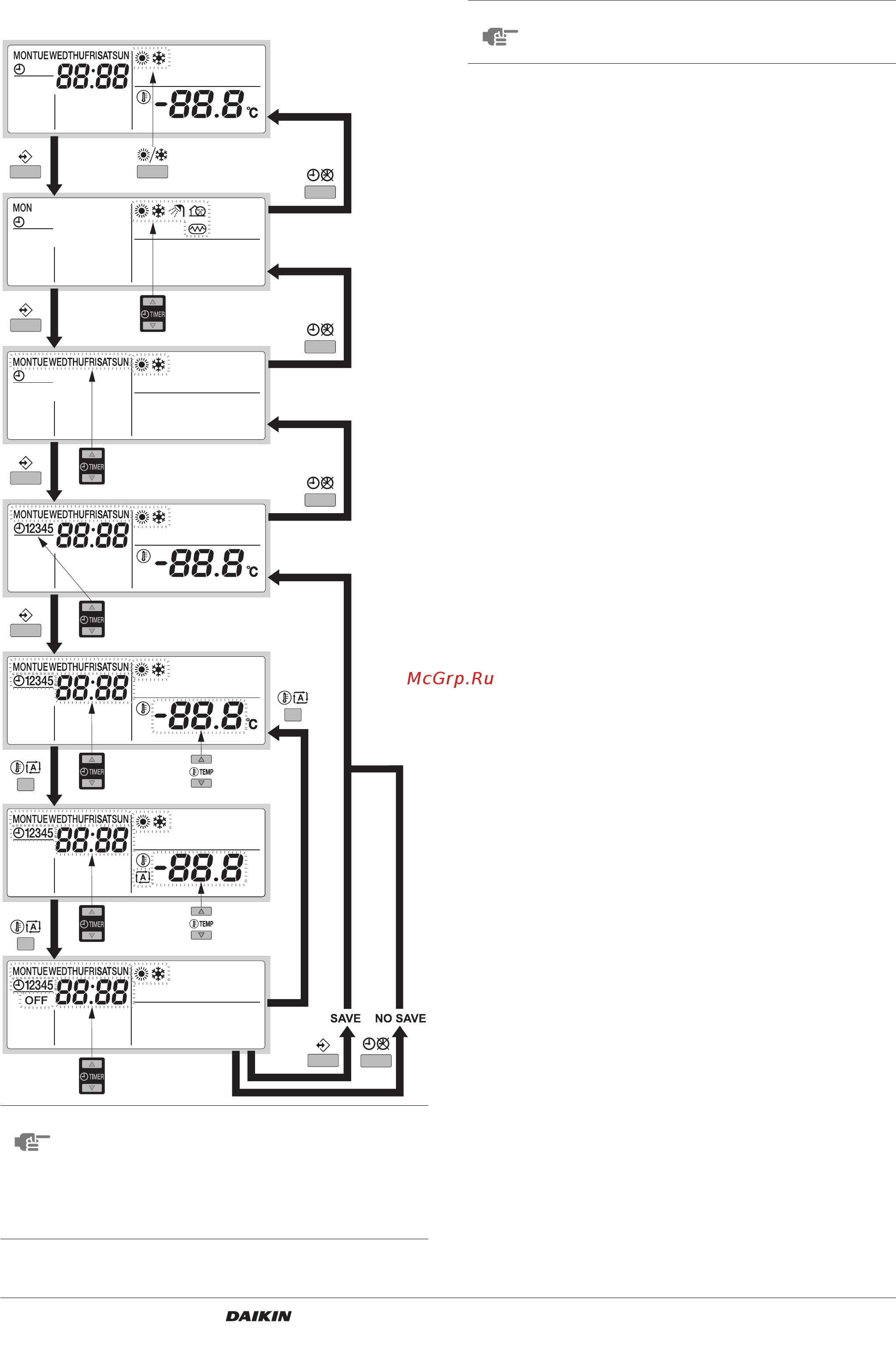 Daikin EKHBX 016 AВ [10/22] Программирование