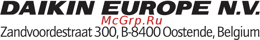 Daikin EKHBX 016 AВ Инструкция по эксплуатации онлайн [22/22] 403700