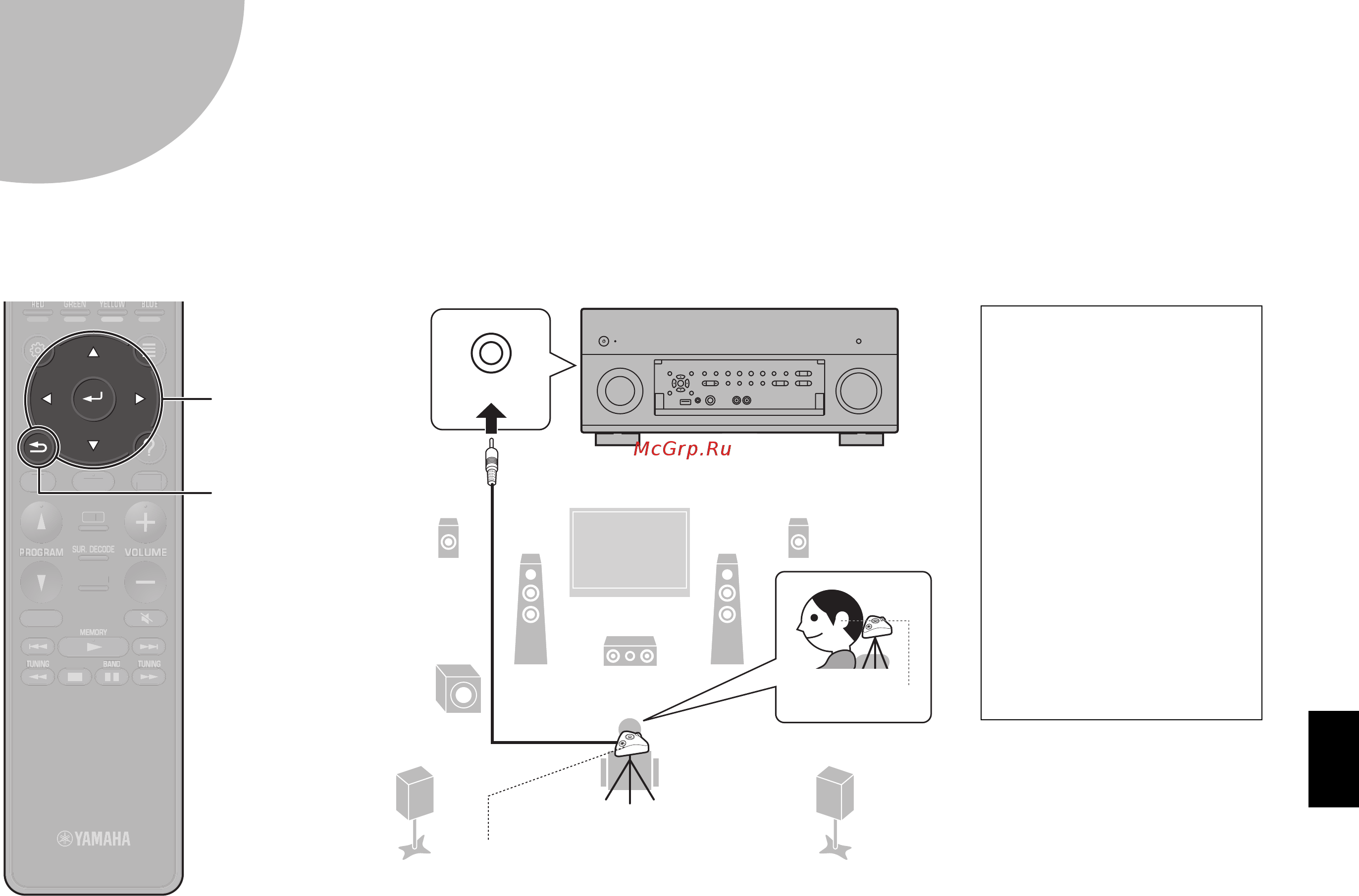 Yamaha RX-A3080 [93/136] Yellow