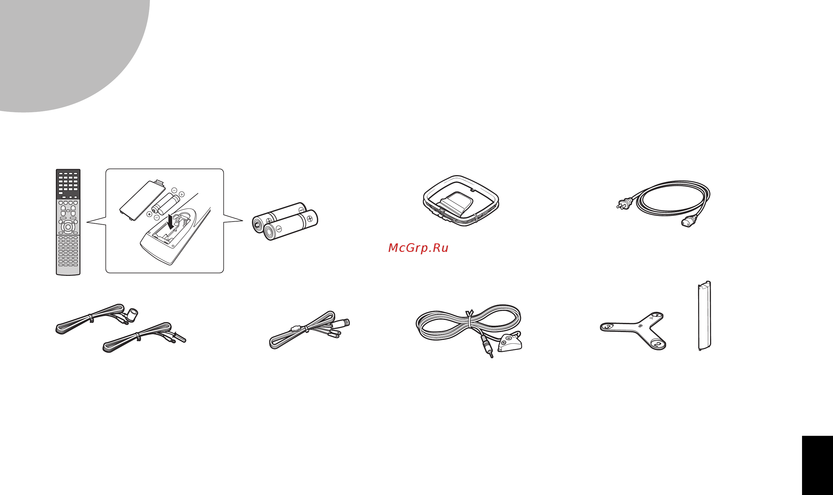 Yamaha RX-A3070 [59/94] Preparação dos cabos