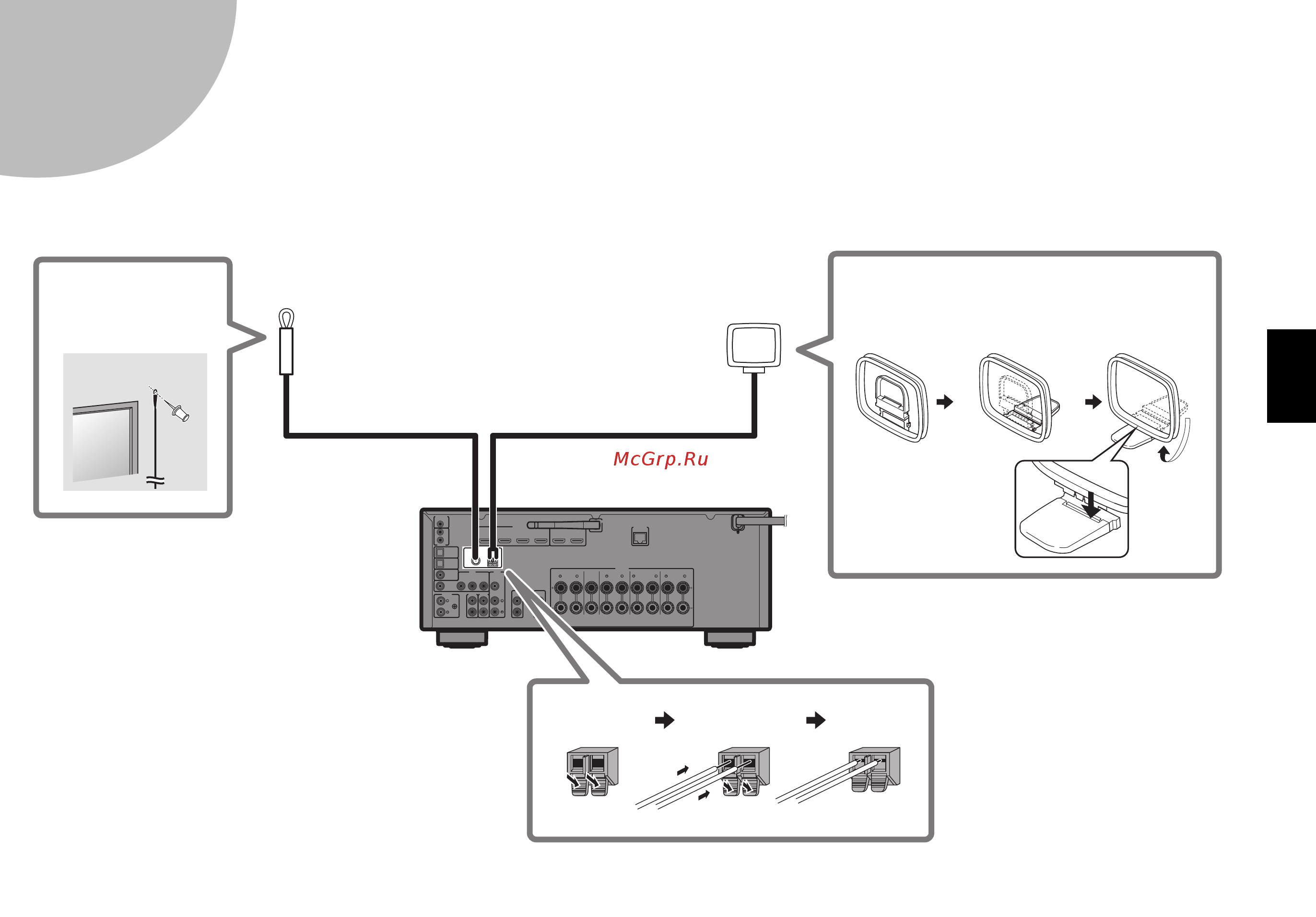 Yamaha RX-V683 [9/96] Connecting the fm am antennas
