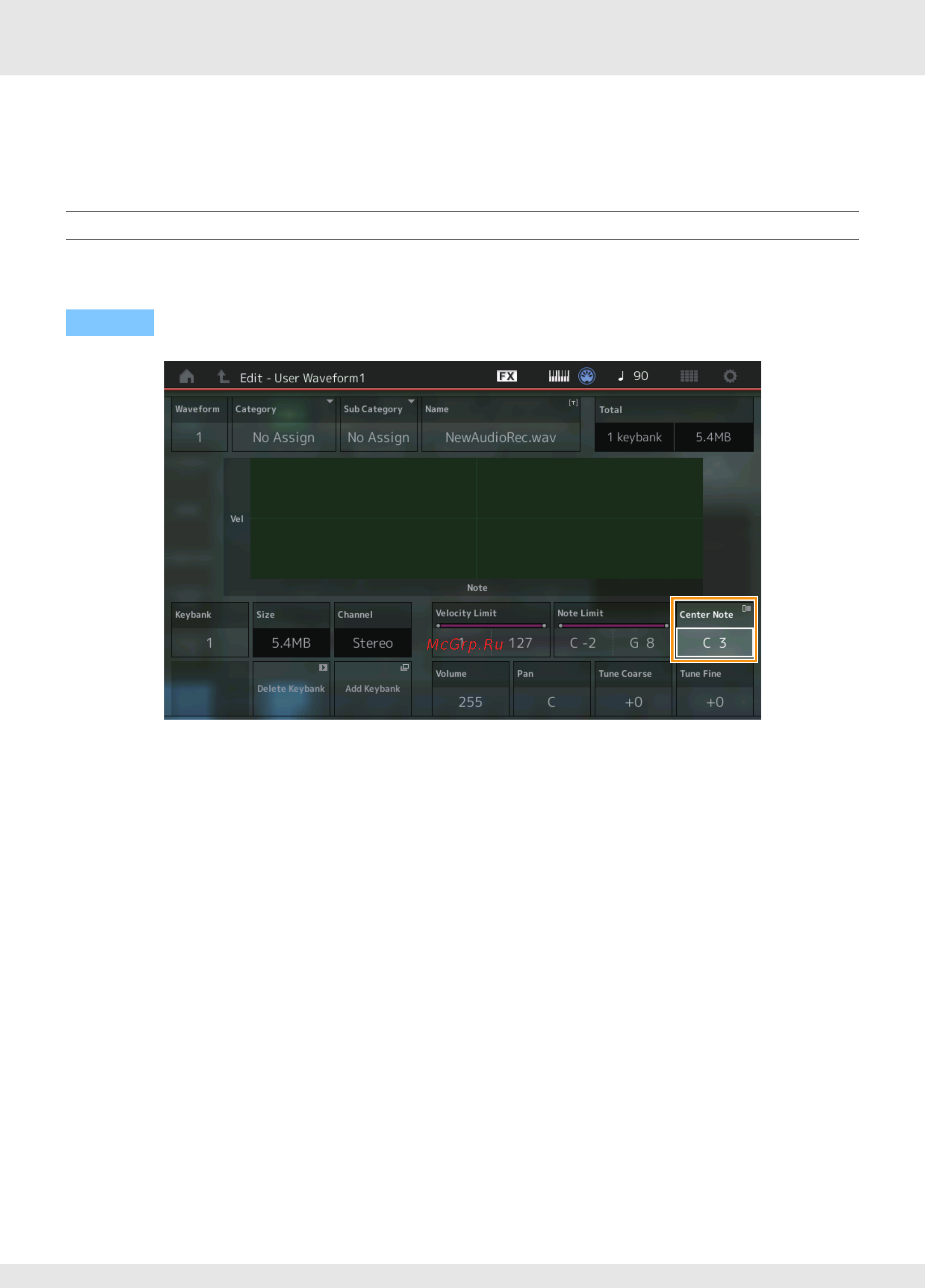Yamaha MODX6 [4/7] Element edit element редактирование элементов