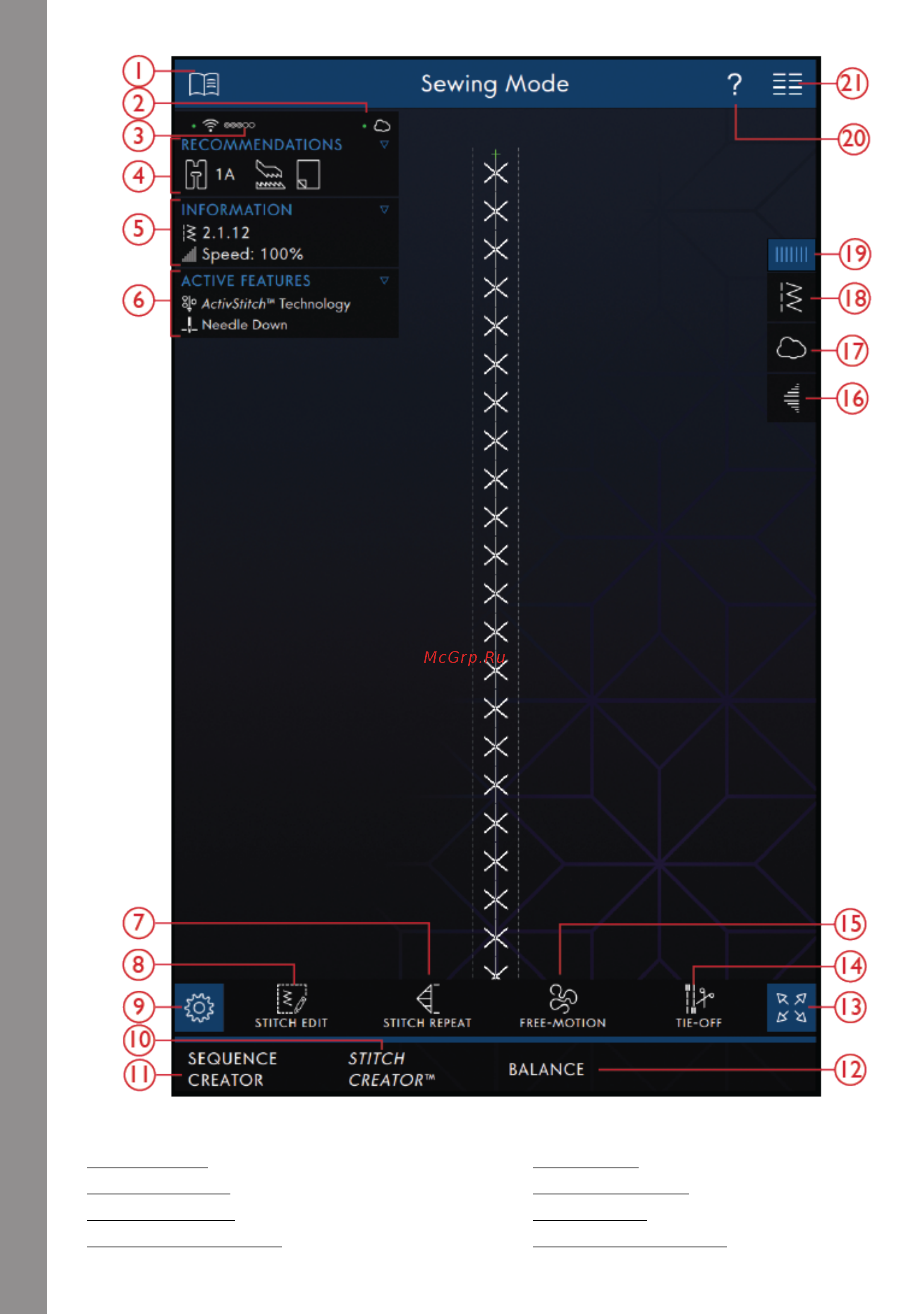 Pfaff Creative Icon [90/240] Шитье