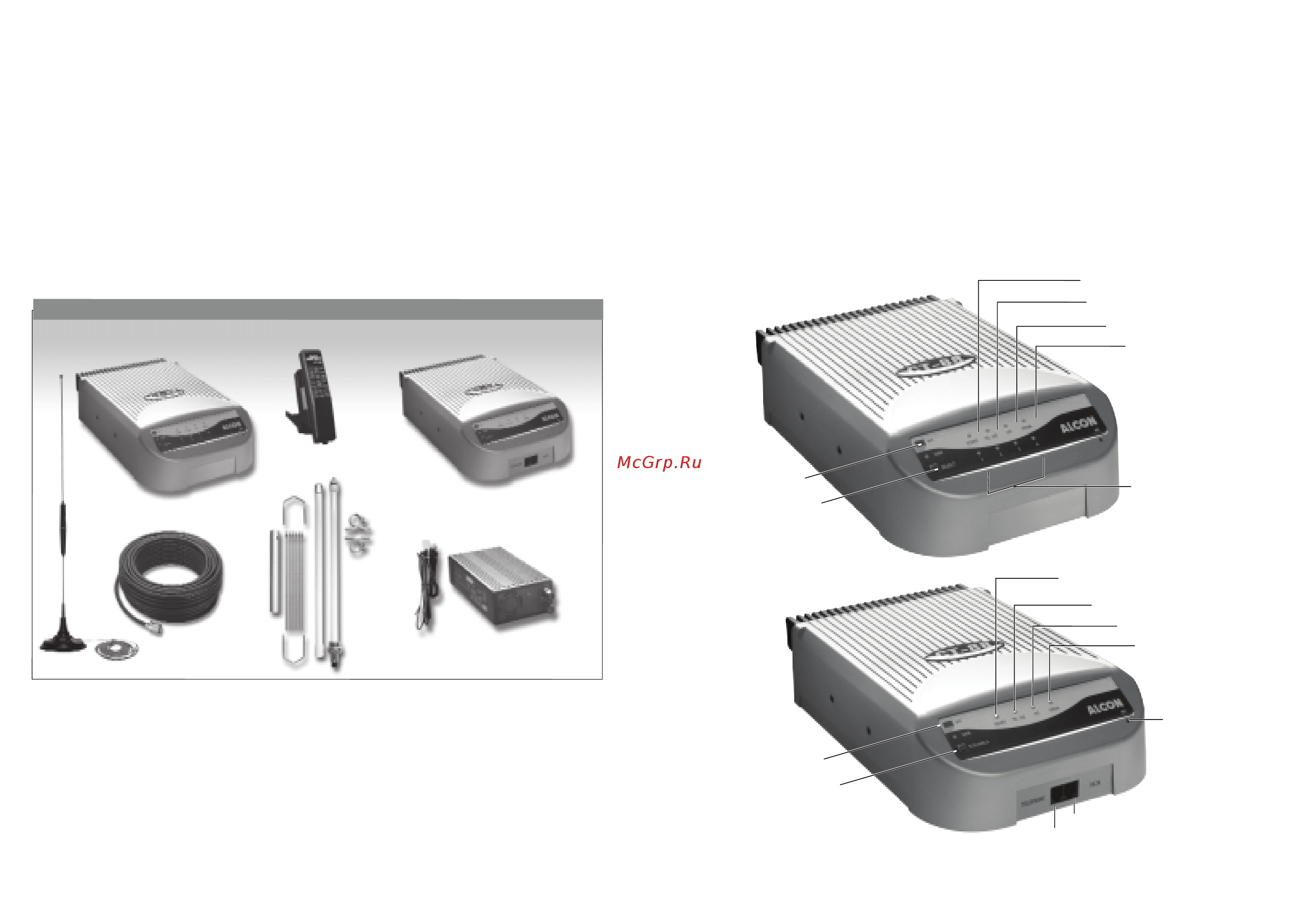 ALCON CT-883BH [3/8] Функциональные кнопки