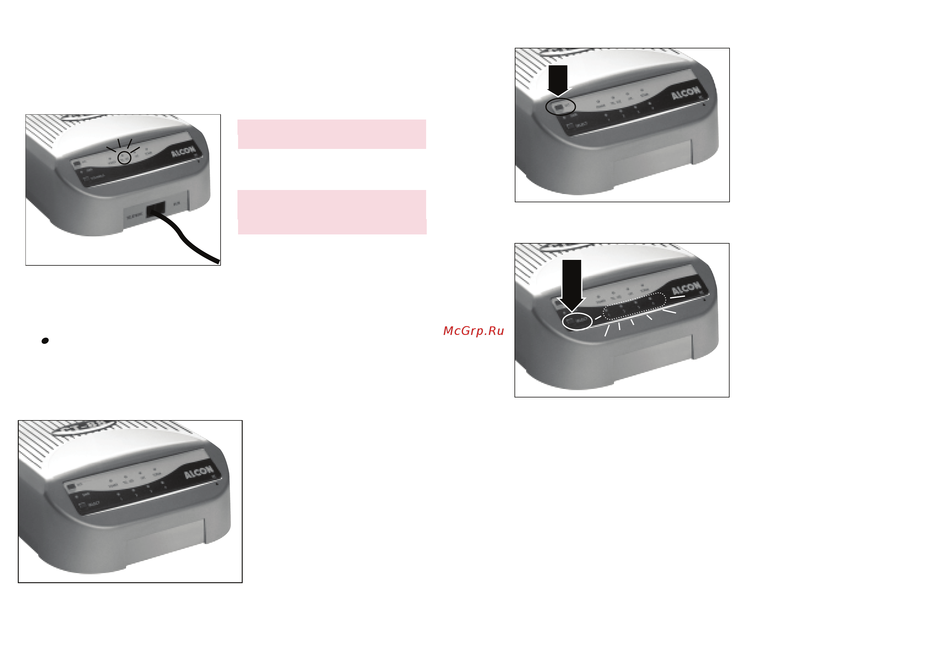 ALCON CT-883BH [5/8] Функция интеркома