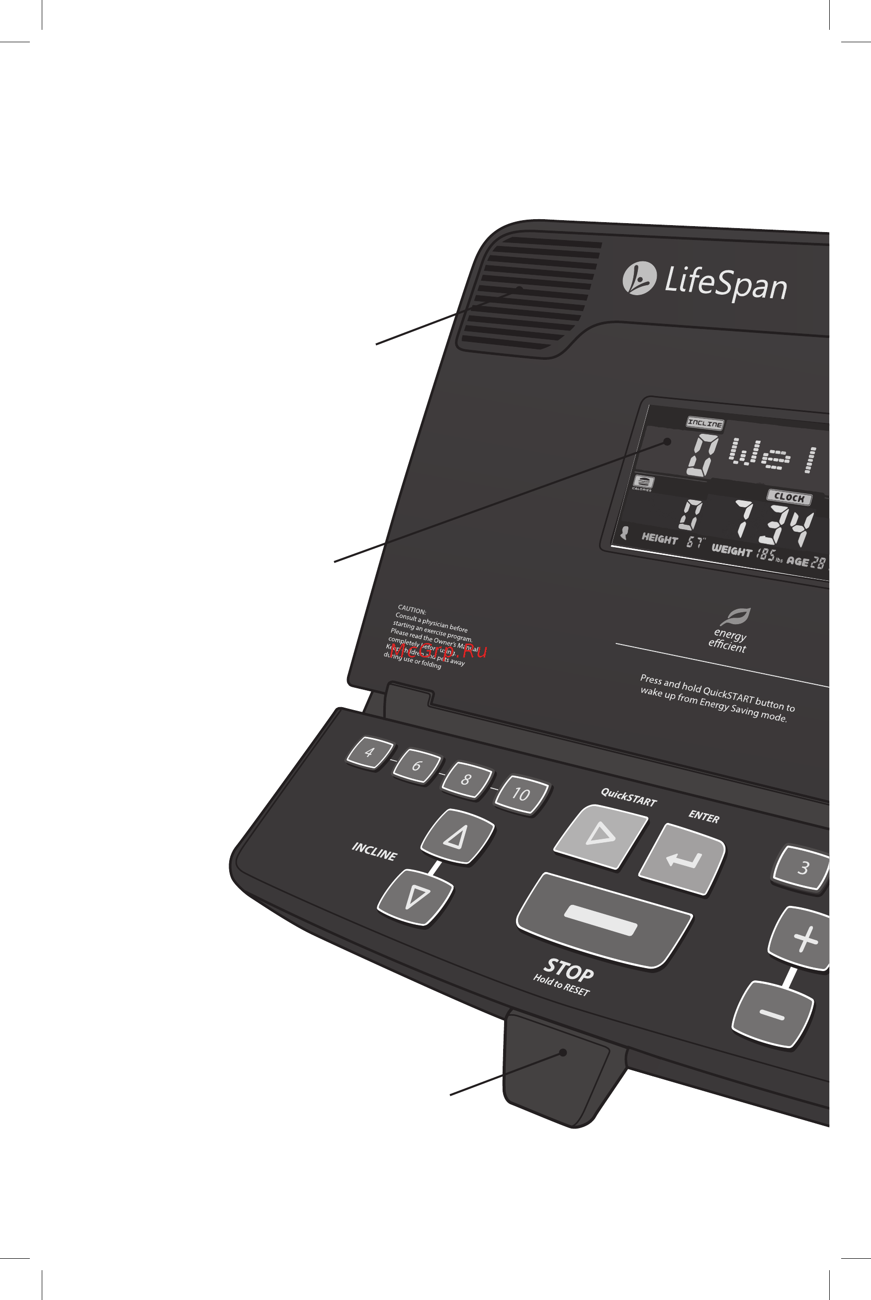 Lifespan TR1200I [9/49] Обзор консоли