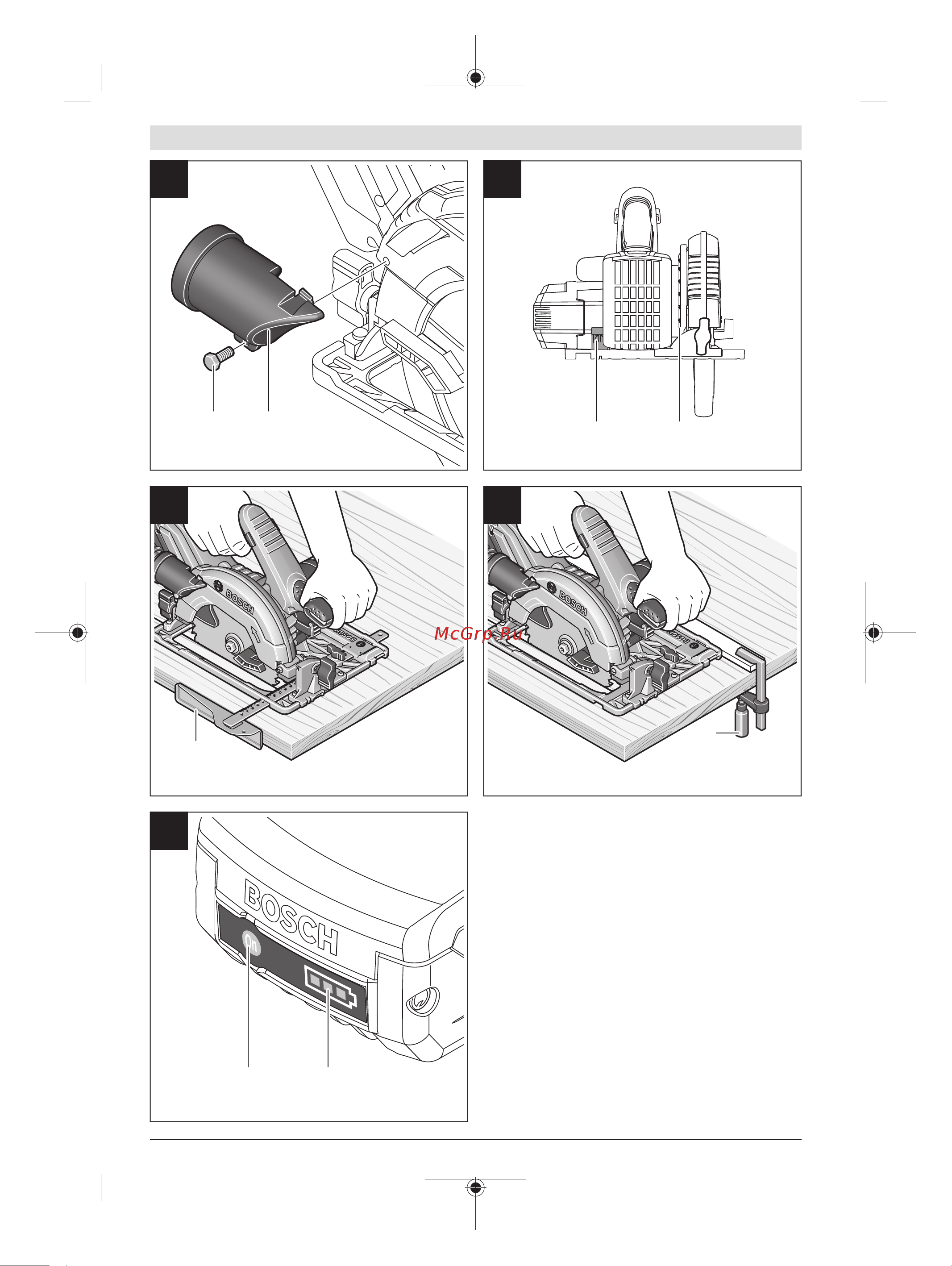 Bosch GKS 18V-57 G Руководство пользователя онлайн [4/291] 404428