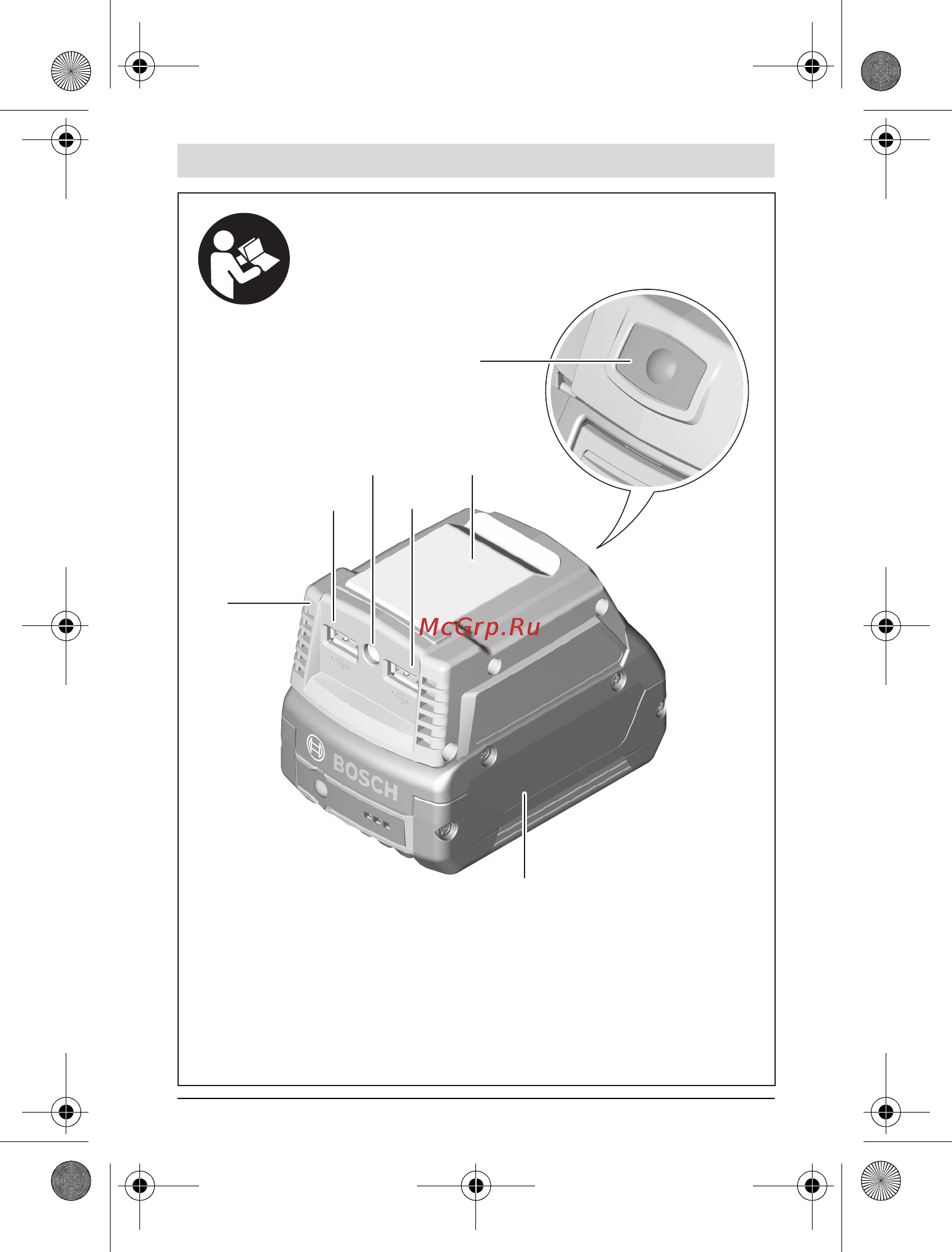 Bosch GAA 18V-24 (1600A00J61) [3/223] Gaa 18v 24