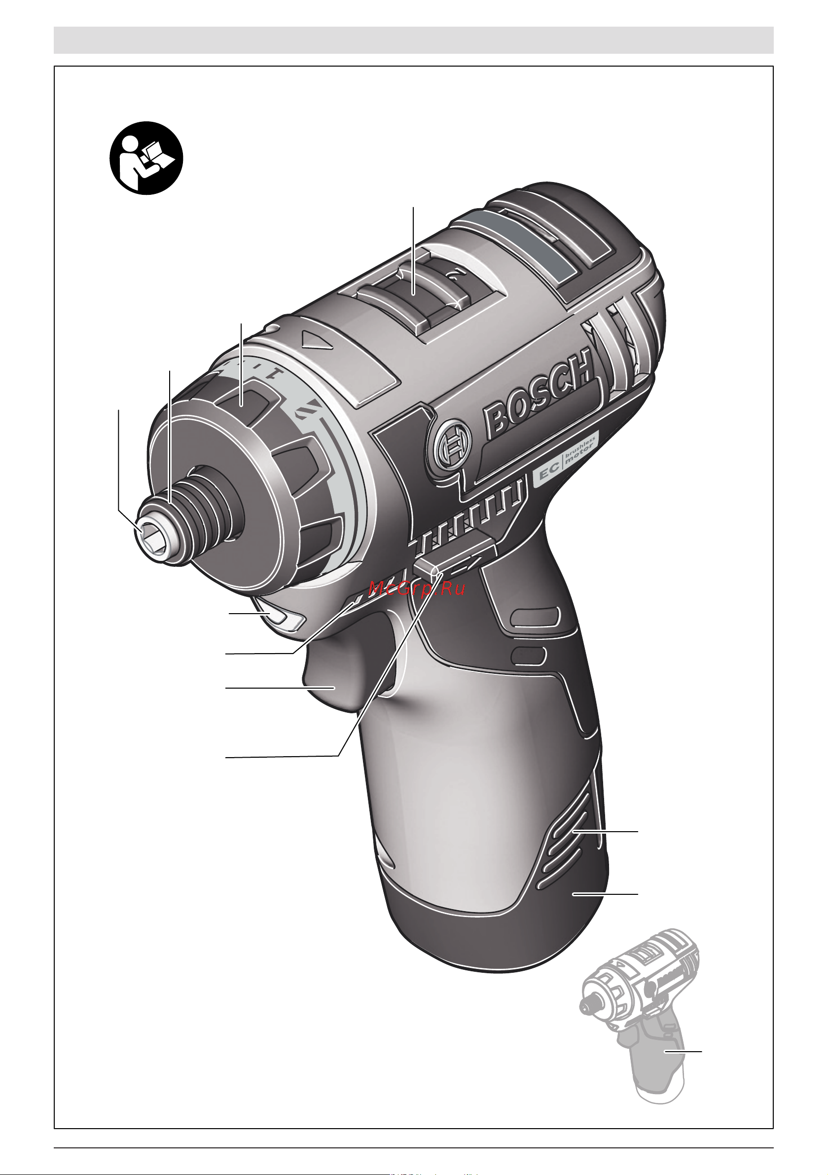 Bosch Шуруповерт аккумуляторный GSR 12 V-EC HX (06019D4100),Набор бит 2607017319 [3/203] Gsr 12v 20 hx