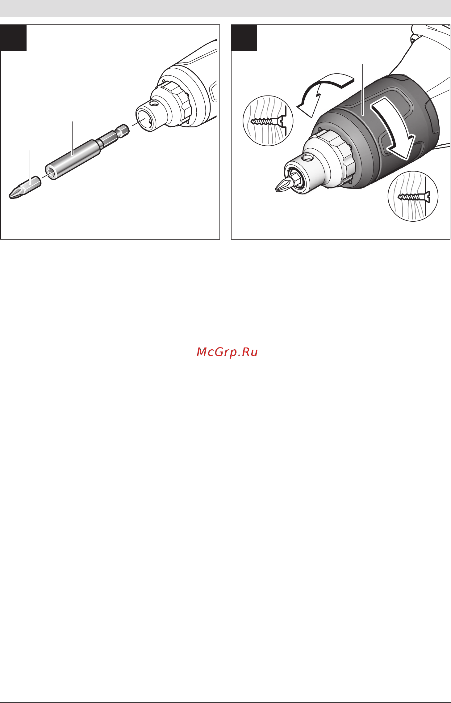 Bosch GTB 12V-11 (0.601.9E4.004) Руководство пользователя онлайн [4/173] 509456
