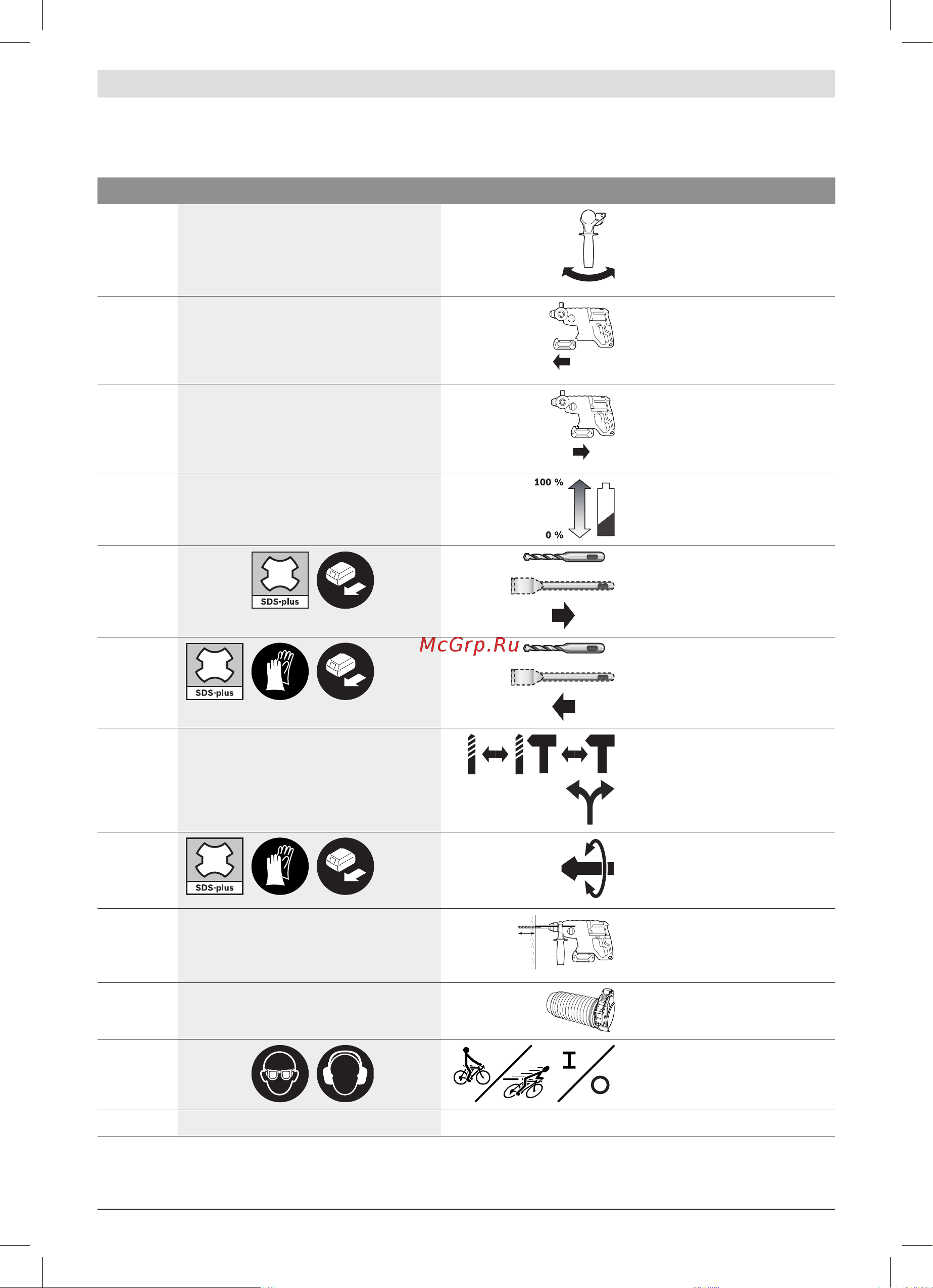 Bosch Перфоратор GBH 180-LI (0611911023) +Фонарь GLI 18V-300 (06014A1100) [179/199] ليغشتلاو بيكرتلا