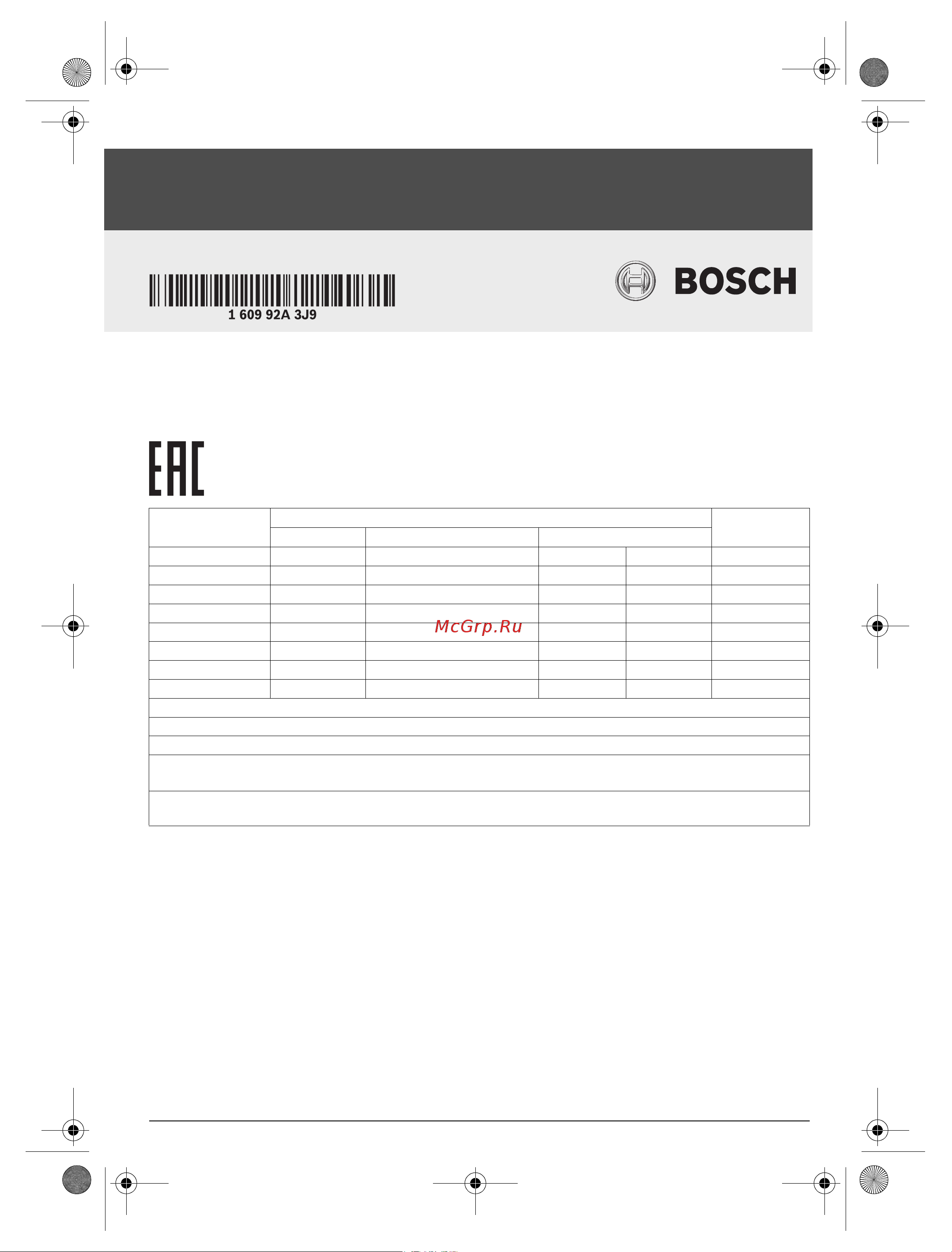 Bosch Ножовка GSA 18V-32 (06016A8102) без акк. и з.у +Дальномер GLM 30 (0601072500) Руководство пользователя онлайн