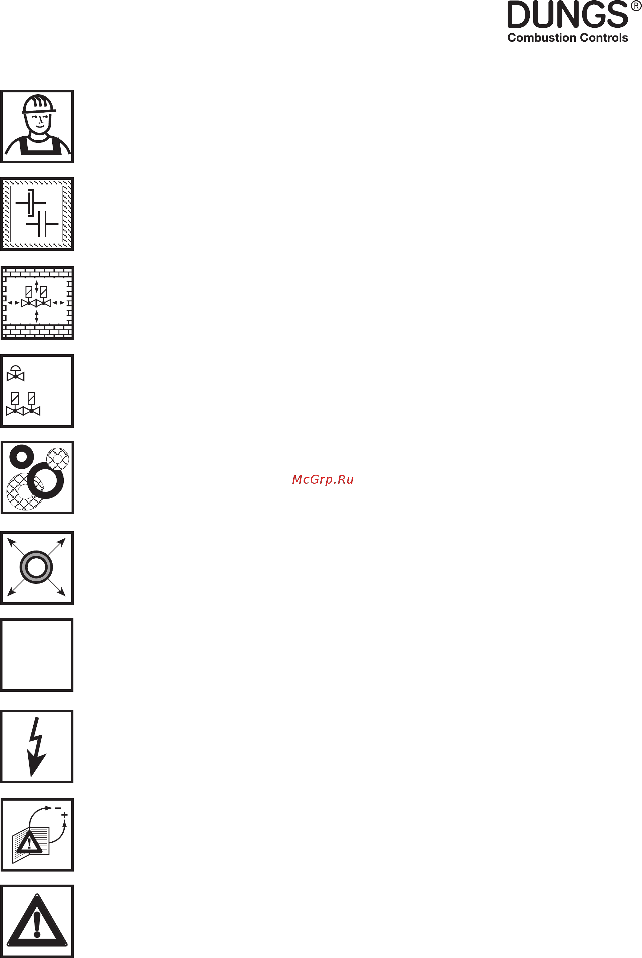 Dungs DMV-DLE 503/11 [10/12] Safety first