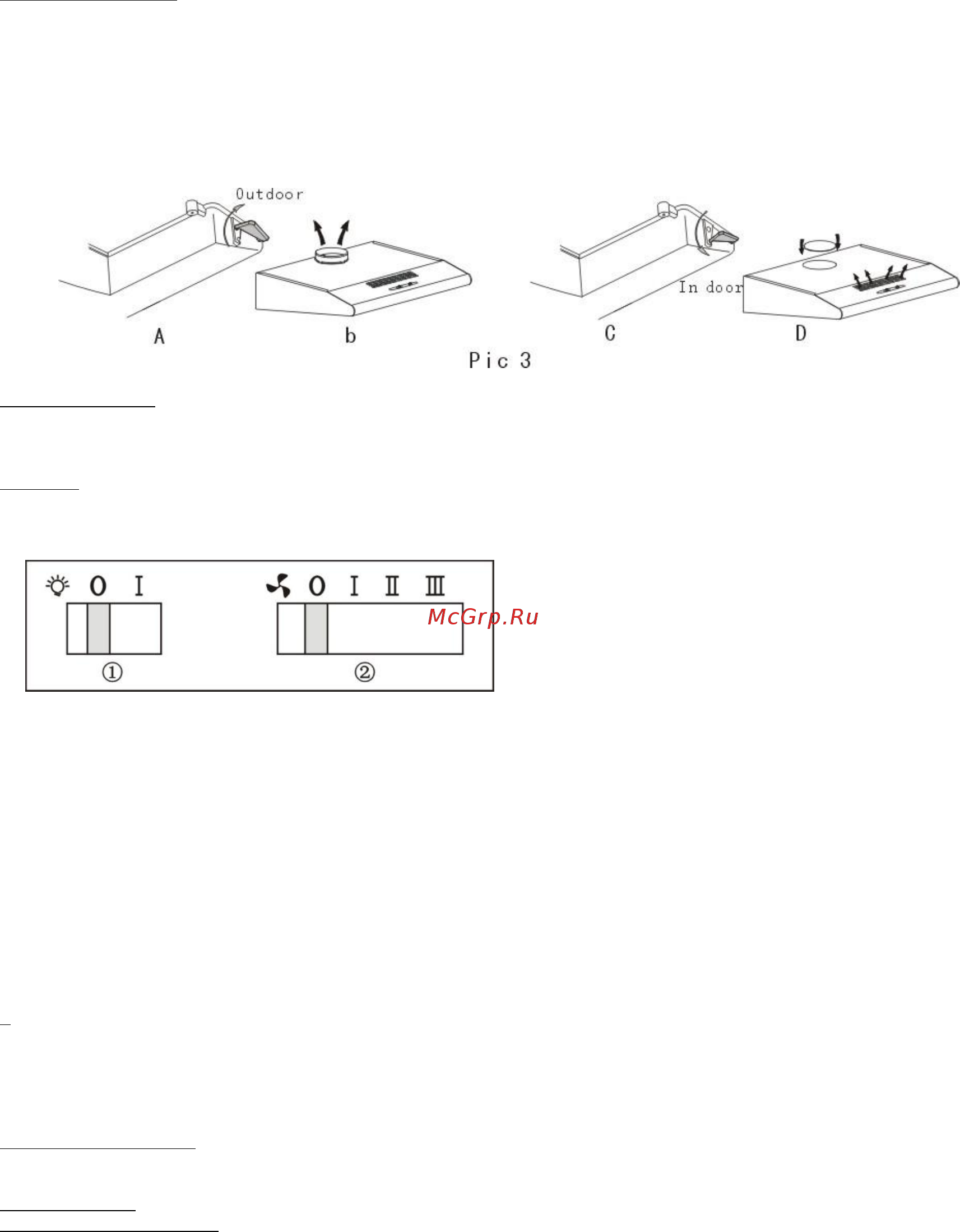 Maunfeld Crosby Light 52 Gl Инструкция по эксплуатации онлайн [2/3] 404848
