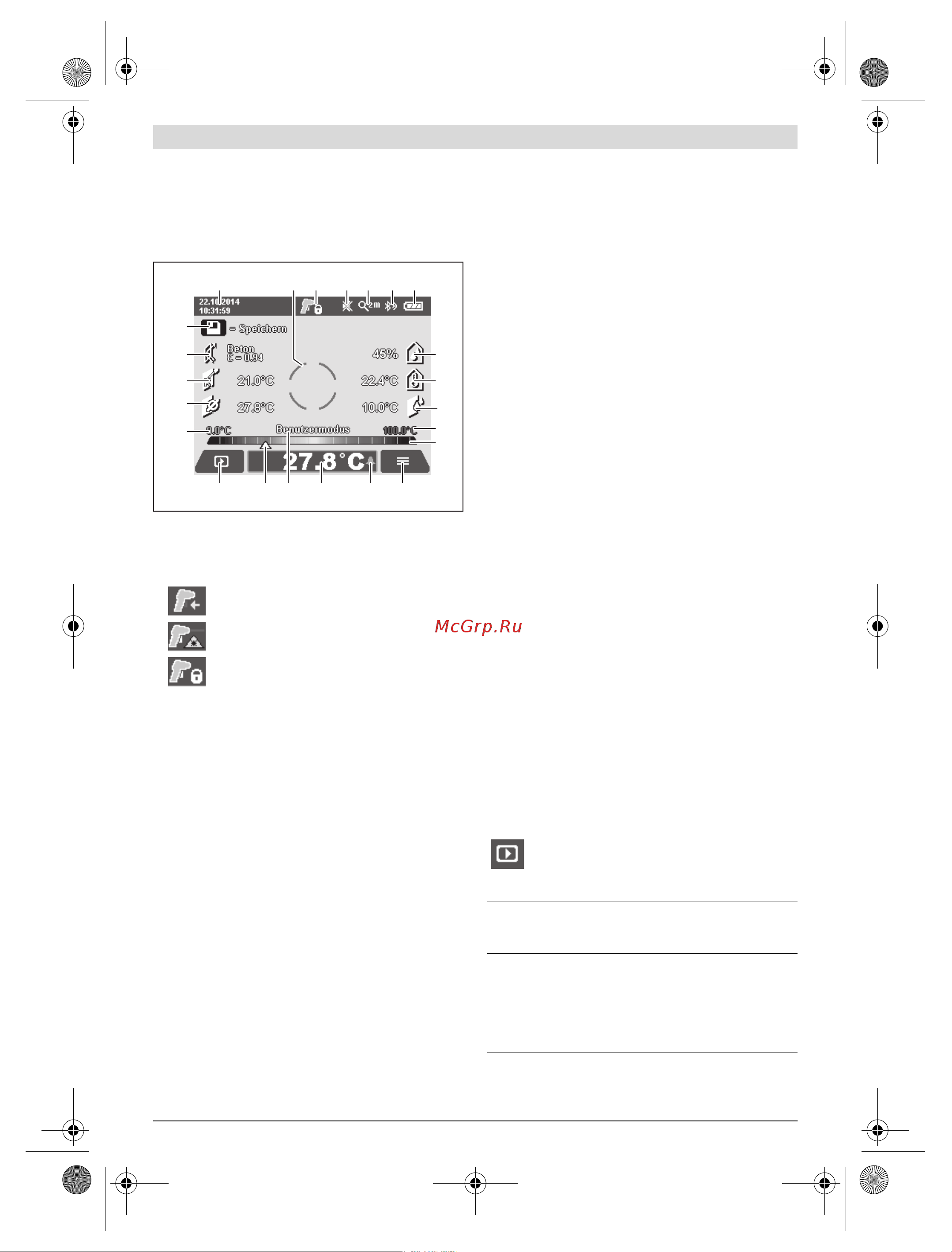 Bosch GIS 1000C (0601083300) [51/409] C b d e f g