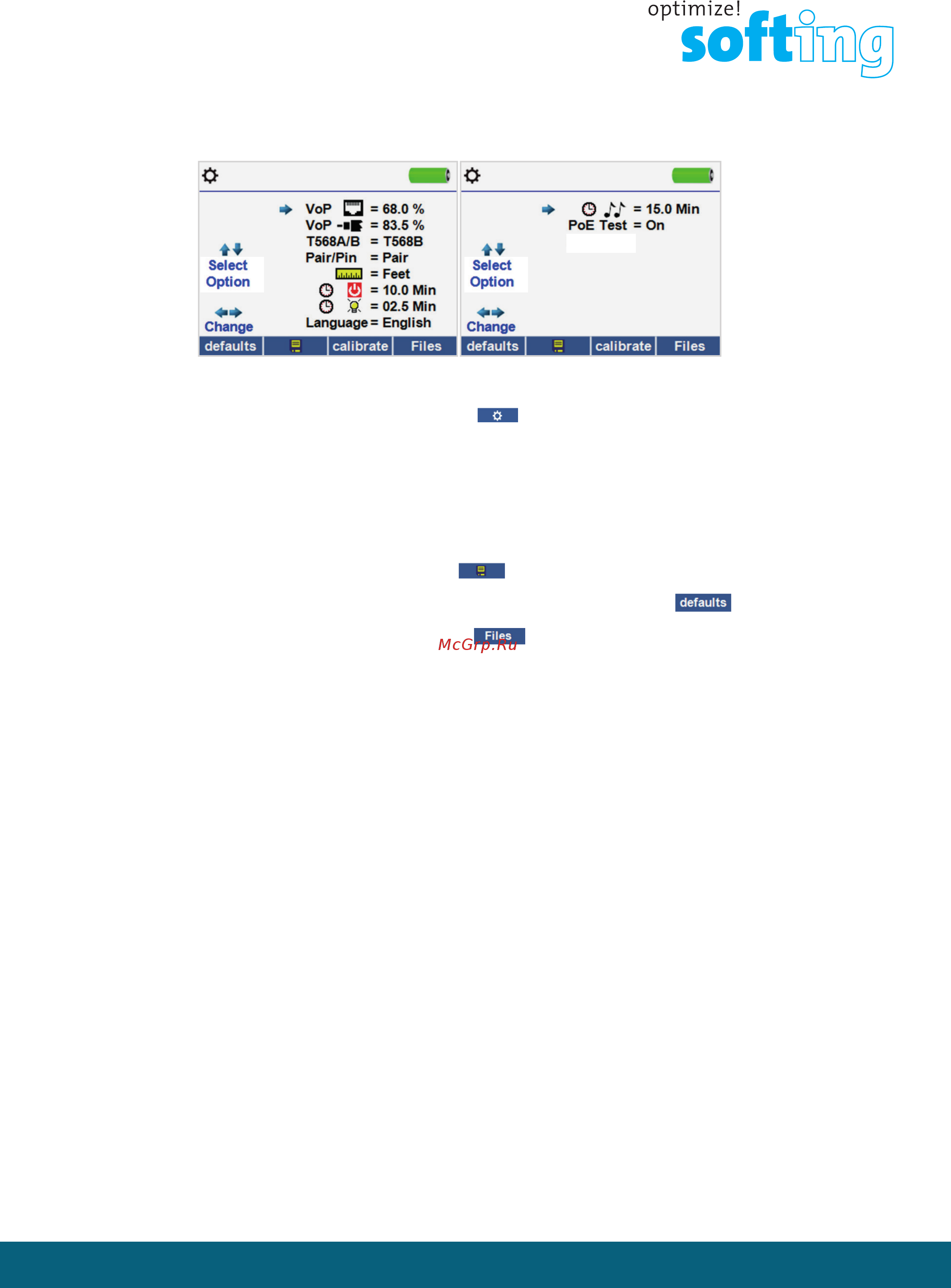 Softing CableMaster 650 [15/16] Application logicielle cm 600 650