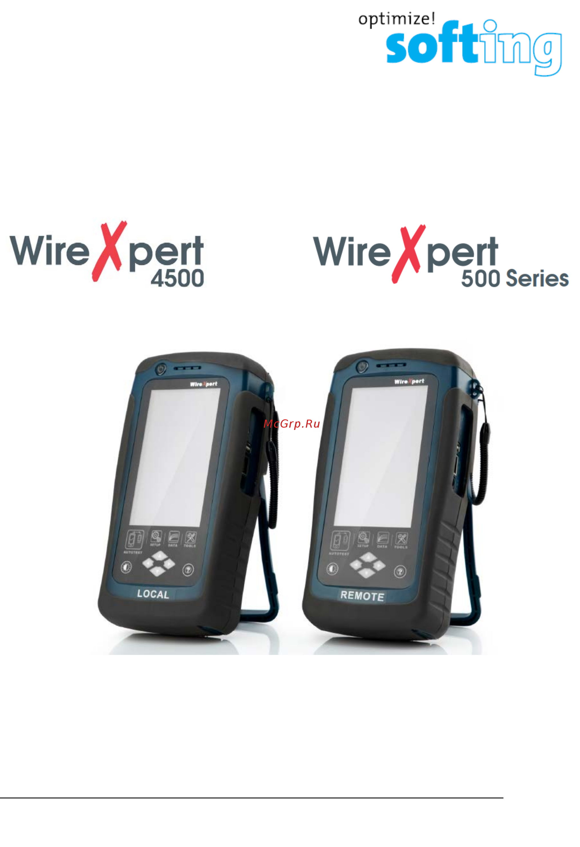 Softing WireXpert 500 SM Руководство пользователя онлайн