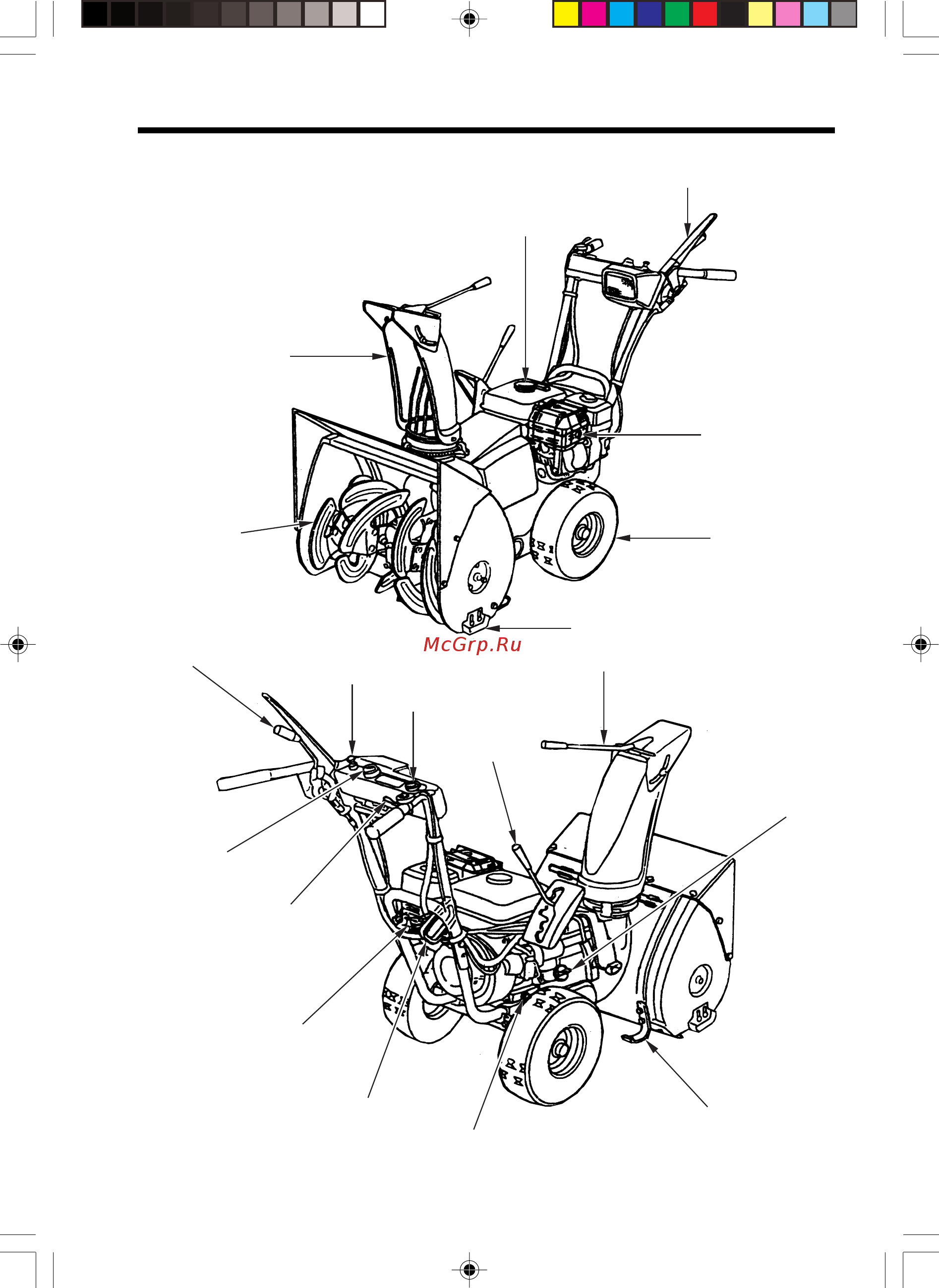 Honda HS 622 ET [11/56] Машина на колесном ходу модификация lw