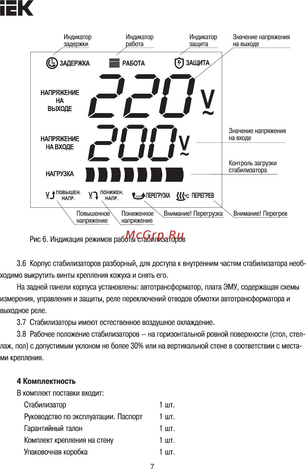 Iek Boiler 0.5кВА [7/12] Страница 7