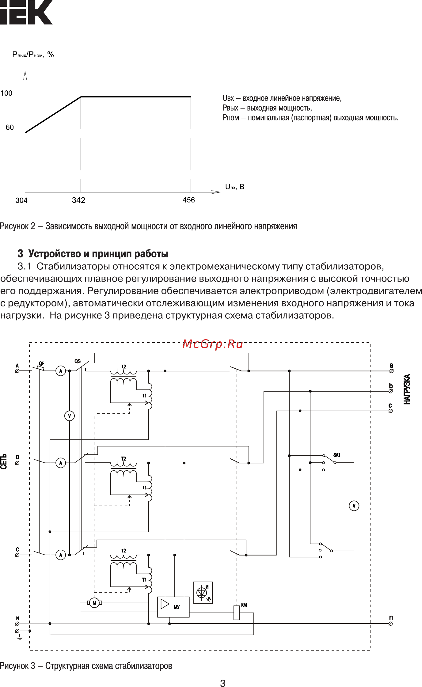 Iek СНИ3-150 кВА IVS10-3-150000 [3/10] Страница 3